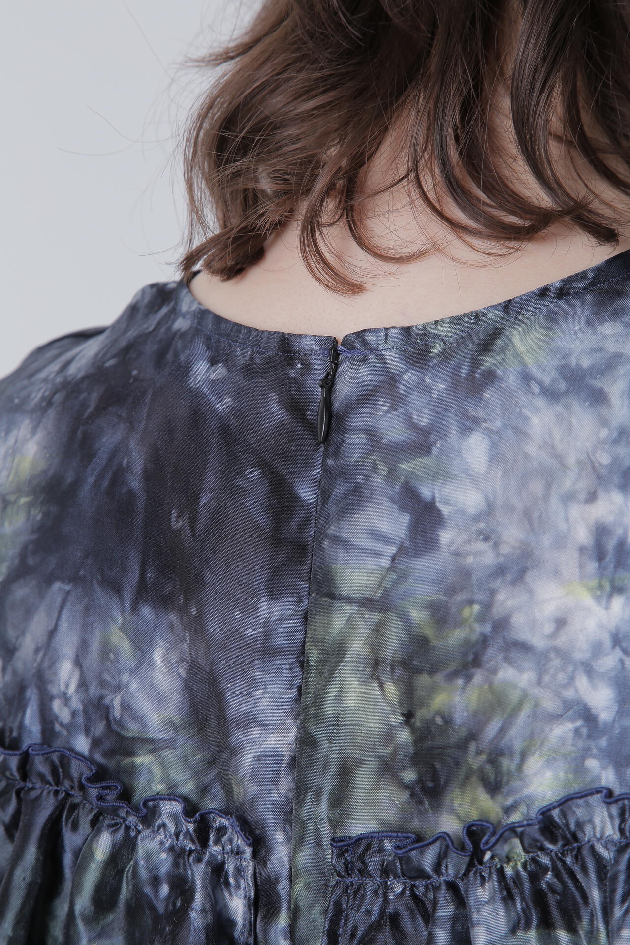 【TV着用】Gradation Dyed Organdy Blouse