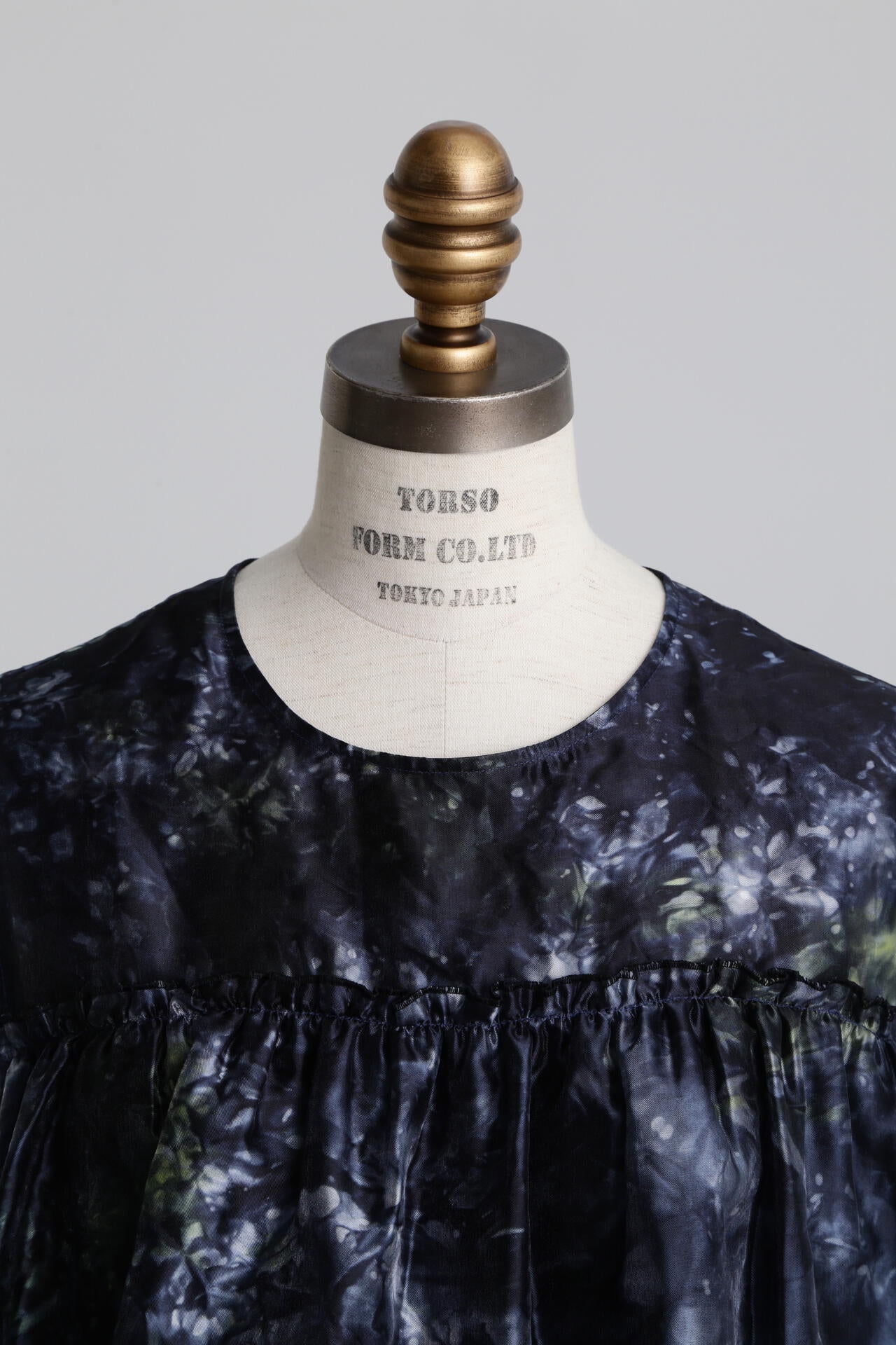 【TV着用】Gradation Dyed Organdy Blouse