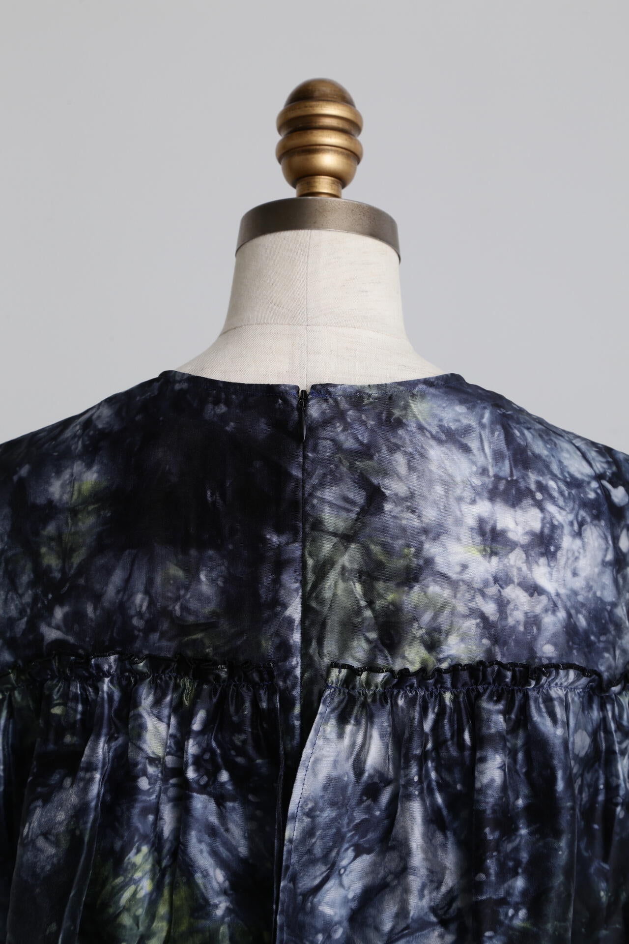 【TV着用】Gradation Dyed Organdy Blouse