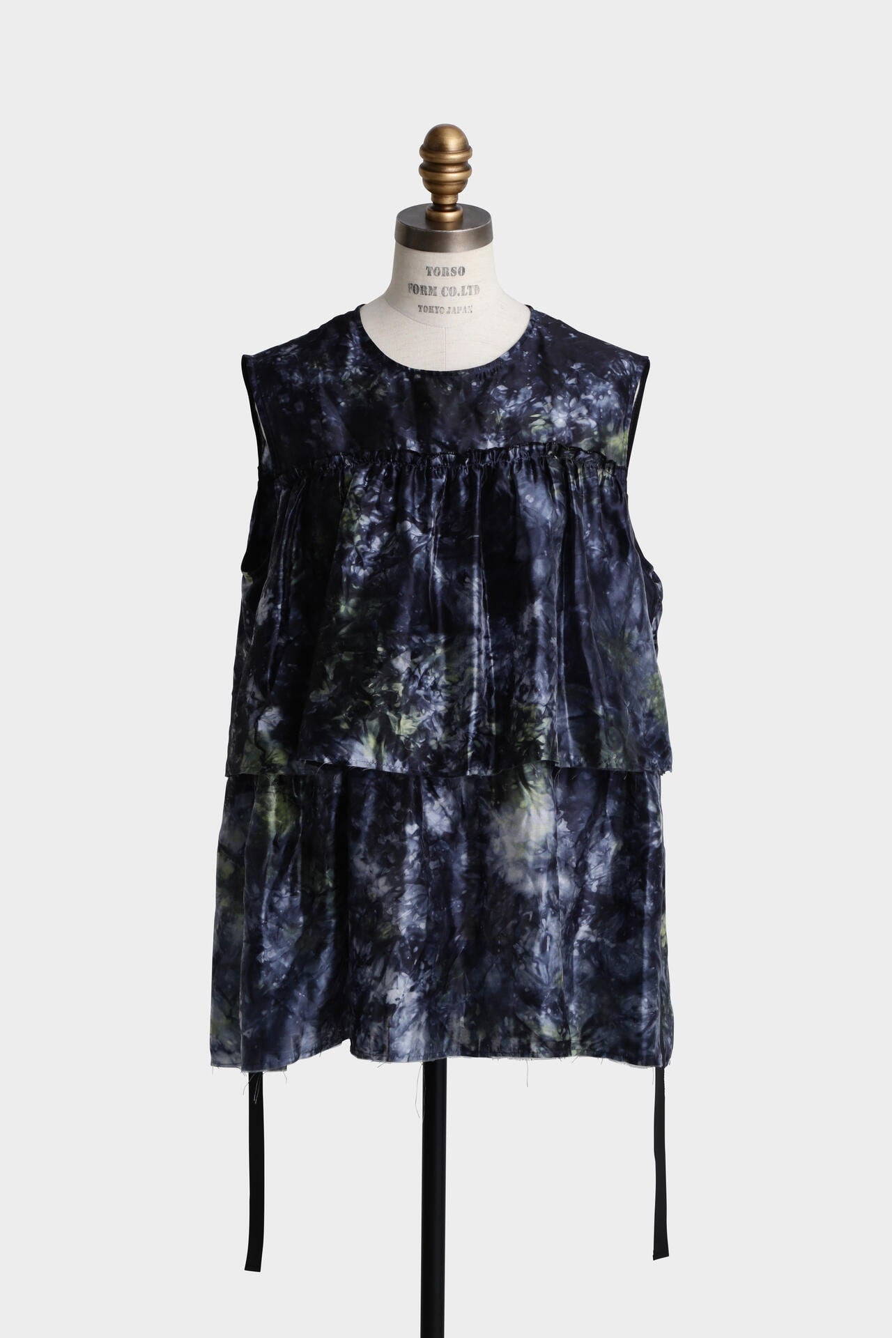 【TV着用】Gradation Dyed Organdy Blouse