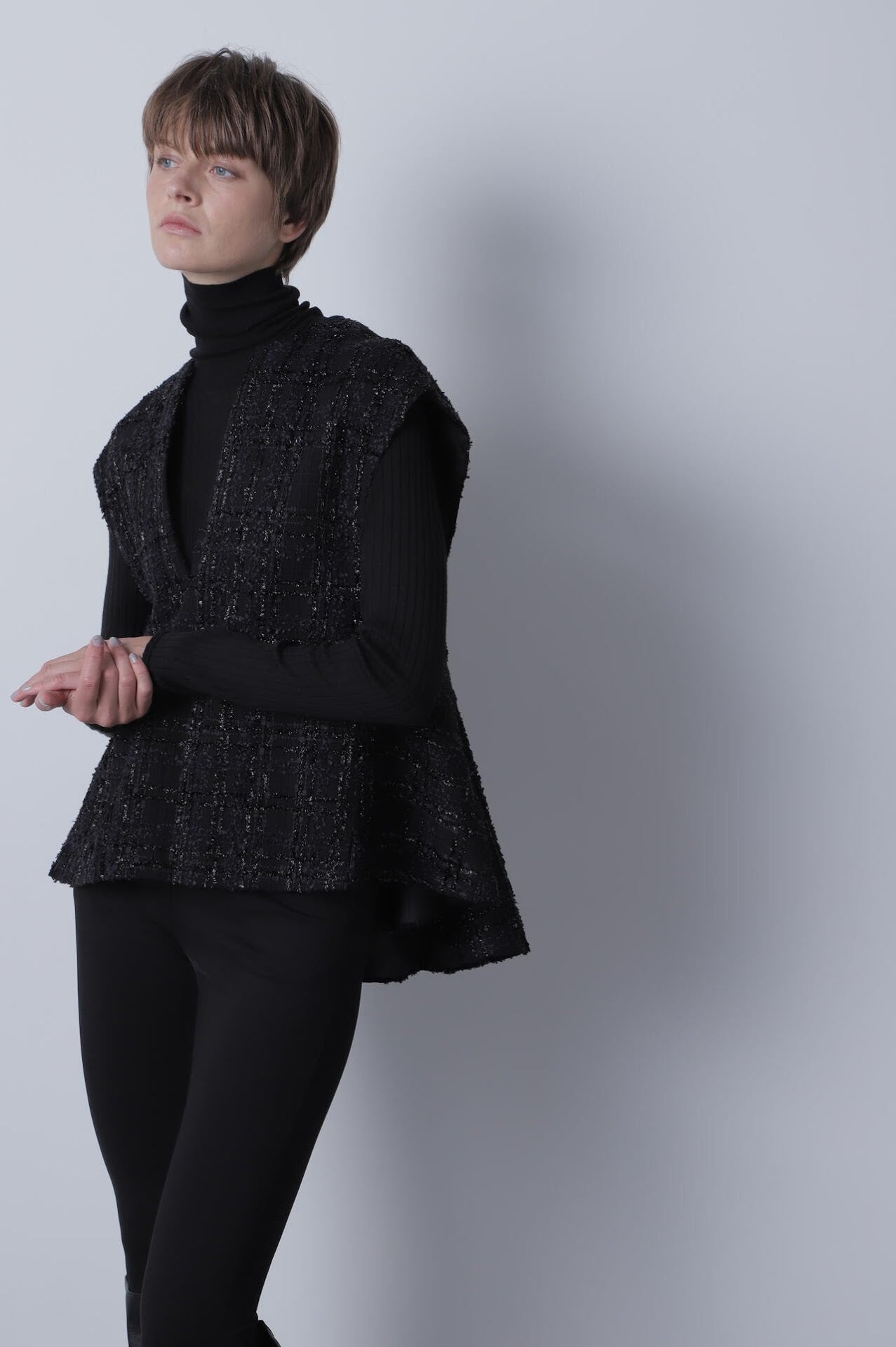 専用です。STUMBLY Tweed Peplum Blouse ／ツイード Tweed Back Peplum Gilet Blouse | STUMBLY（スタンブリー