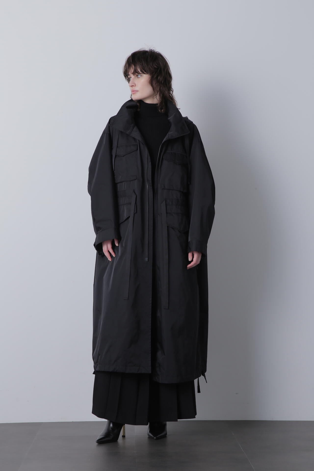 FINAL  ミリタリー風コート 日本製 漆黒のミリタリーコート」U.S.N ALL WEATHER COAT release!! | ARCH TOKYO