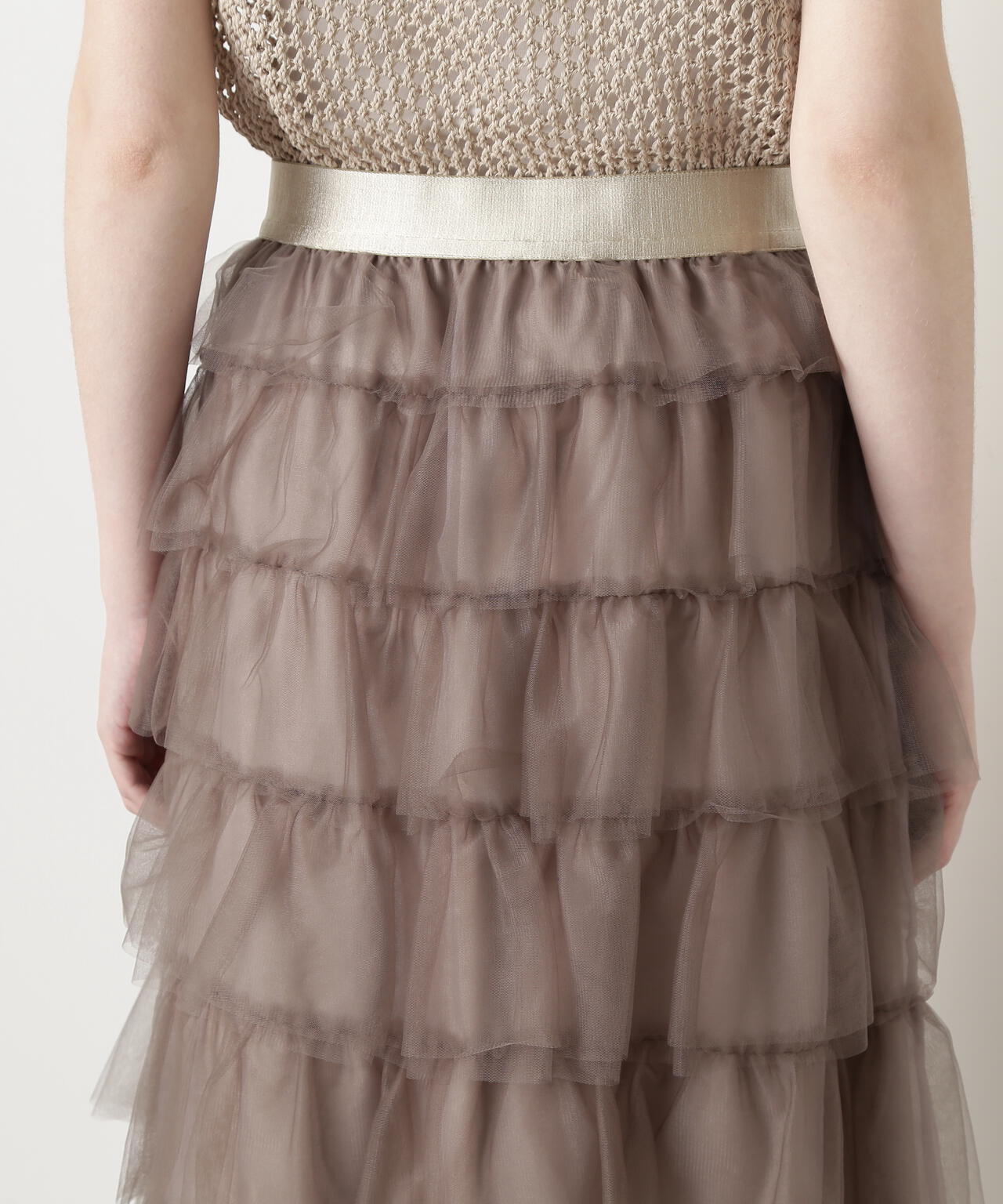 スタンブリー STUMBLY 24SS チュールスカート✨新品 STUMBLY】Pleated Tulle Skirt | idealclasse