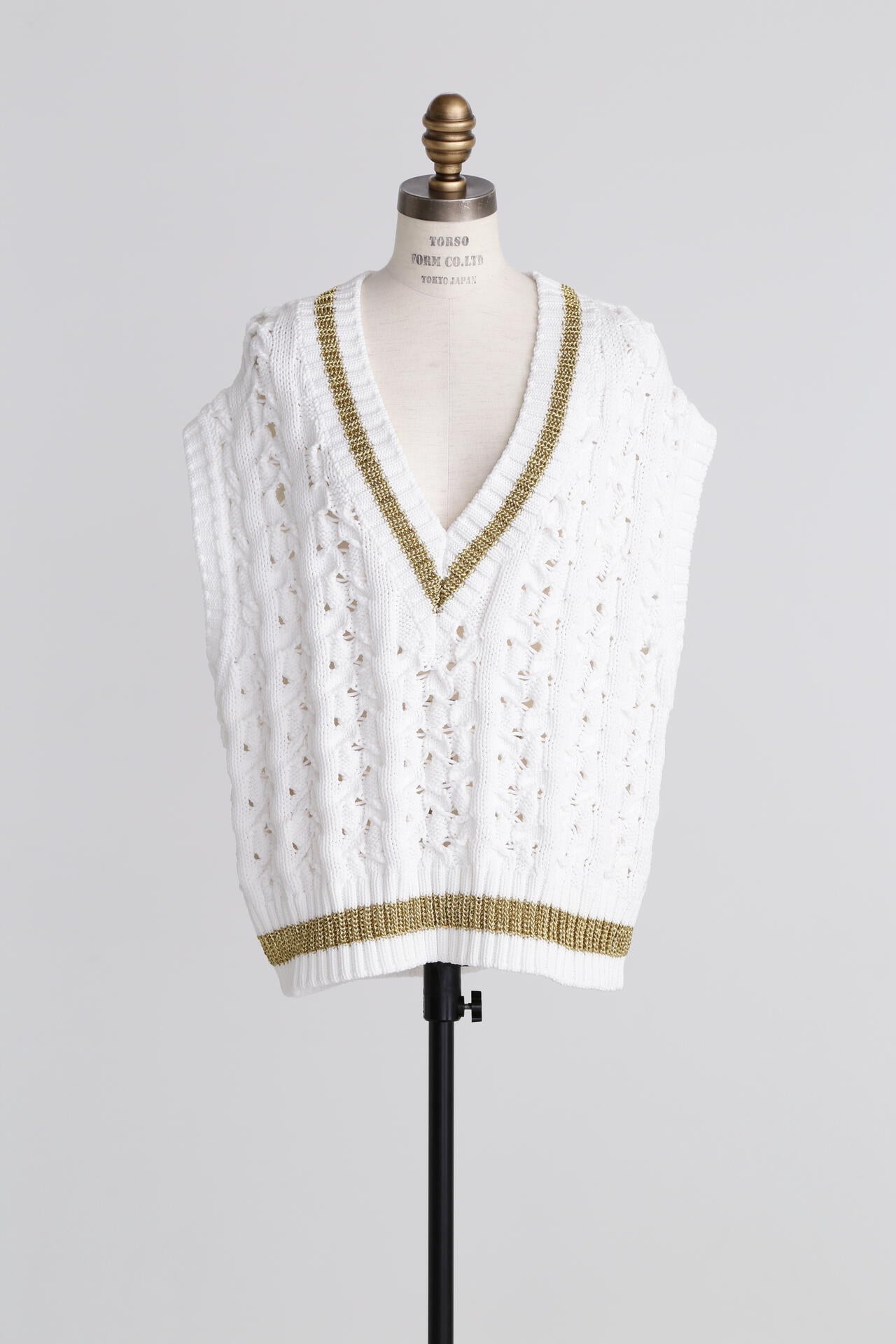 美品 COOTIE 20ss Seed Stitch Knit Vest M 美品 COOTIE 20ss Seed Stitch Knit Vest M