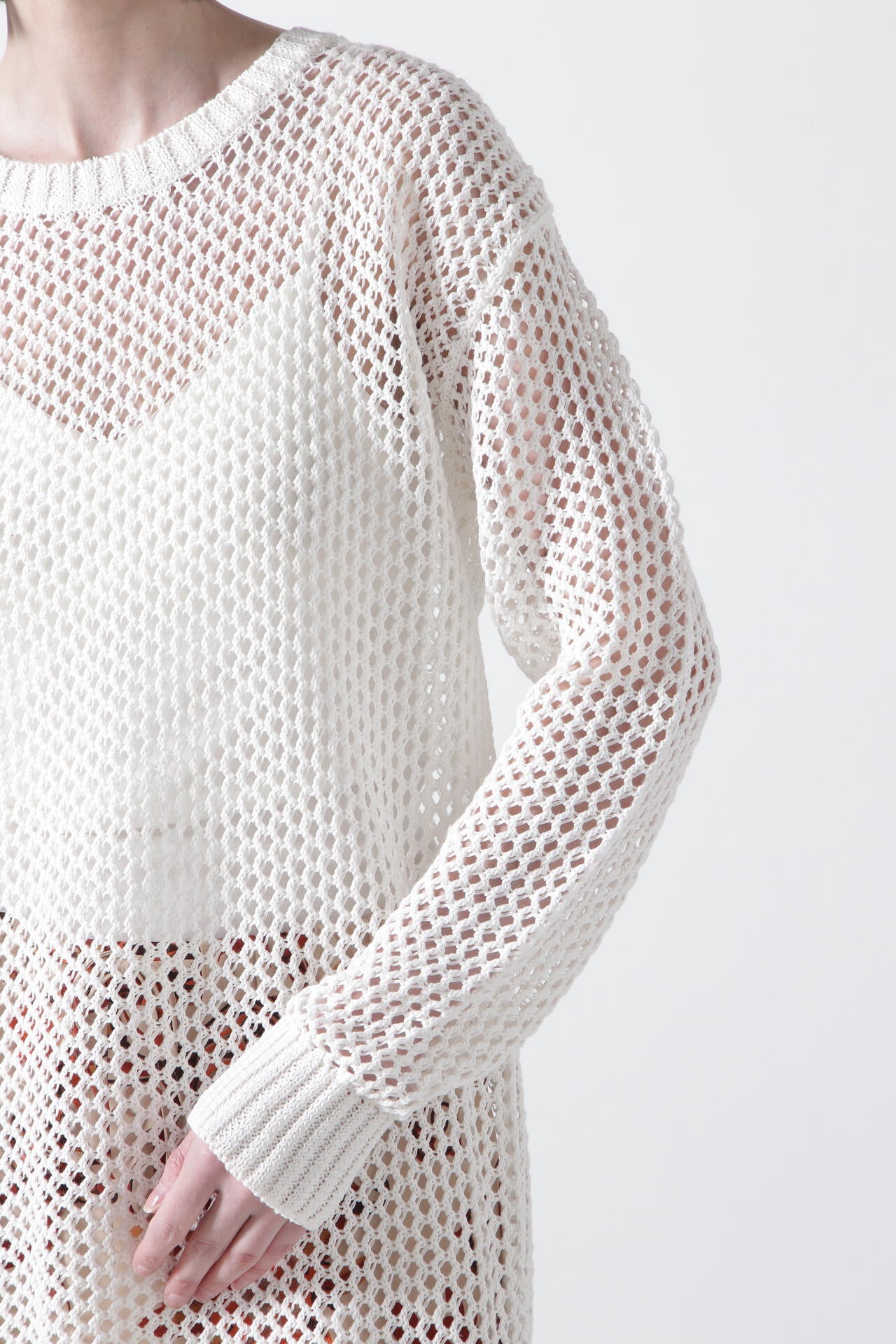 little suzie cotton gima mesh knit セット Mesh Knit Tank – moonrisesapporo