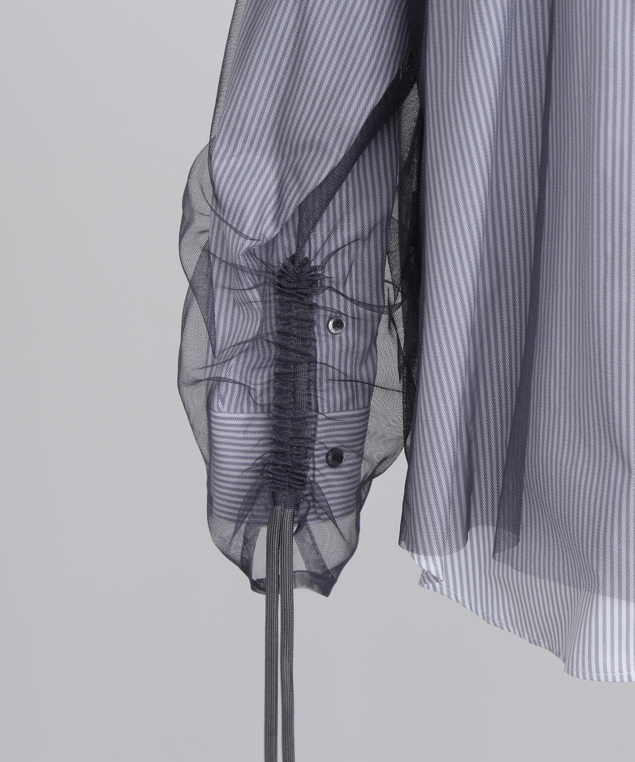 Sheer Organdy Combi Shirts