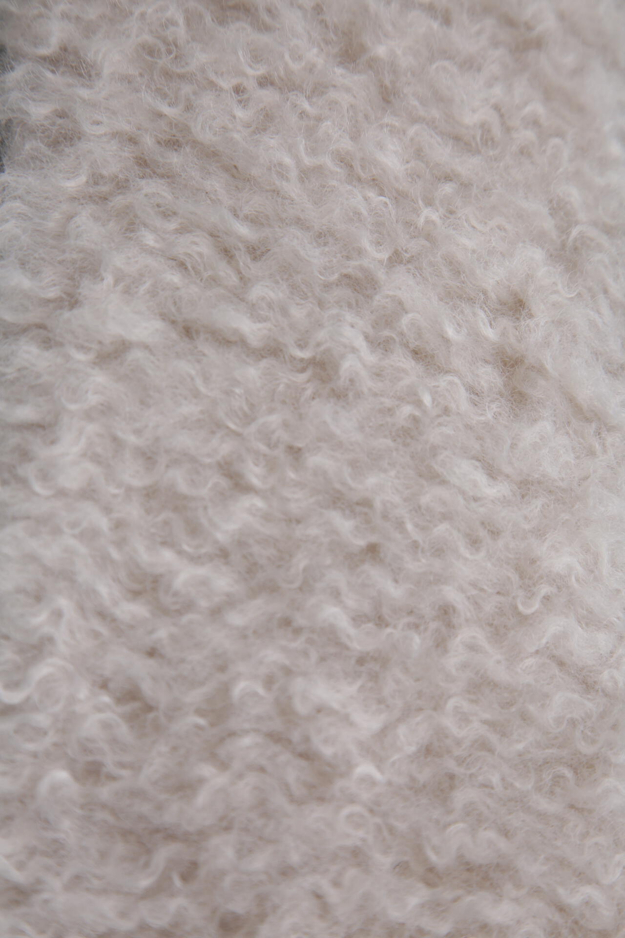 Fur Trim Combination Blouse