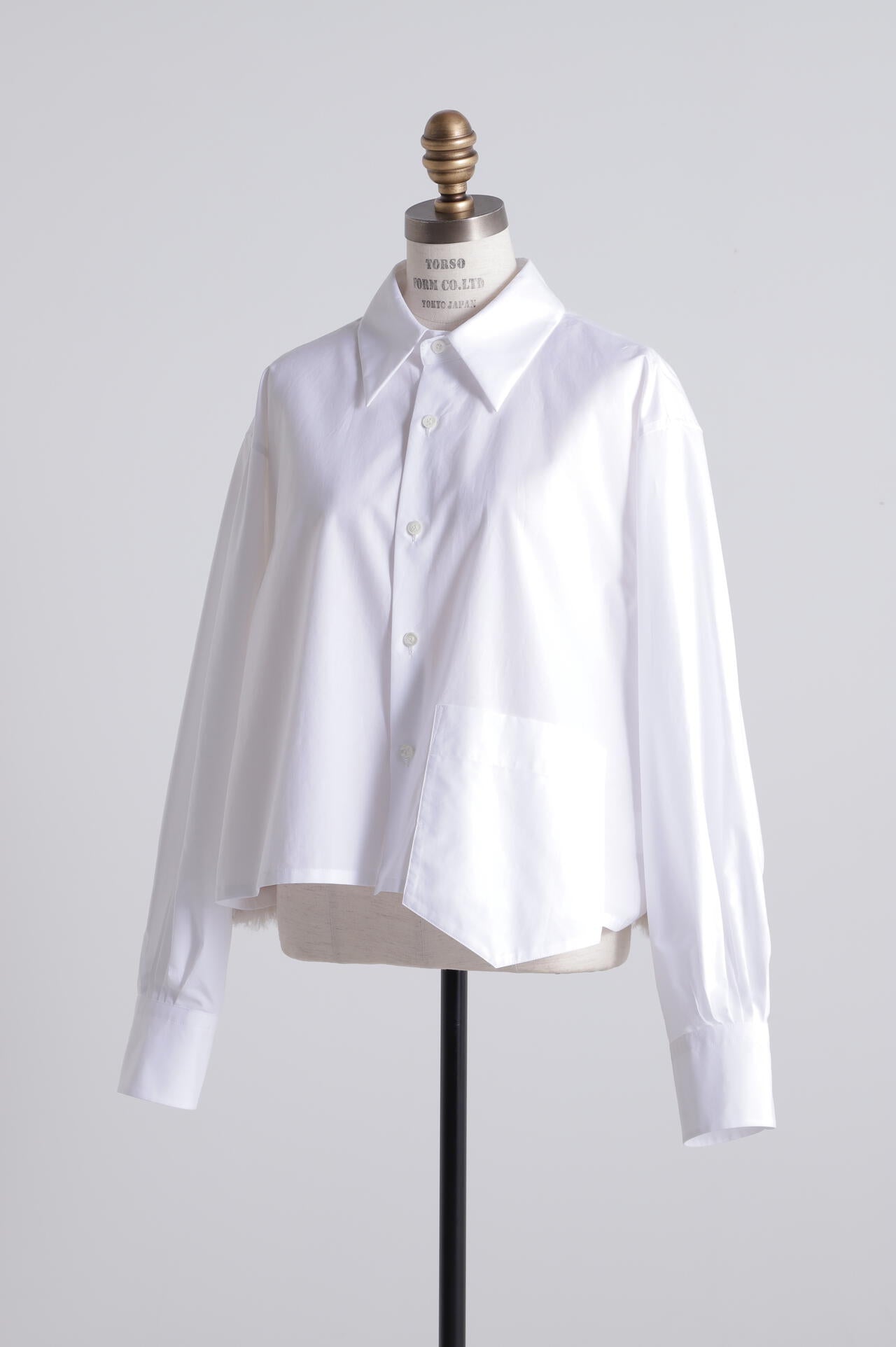 Fur Trim Combi Shirts