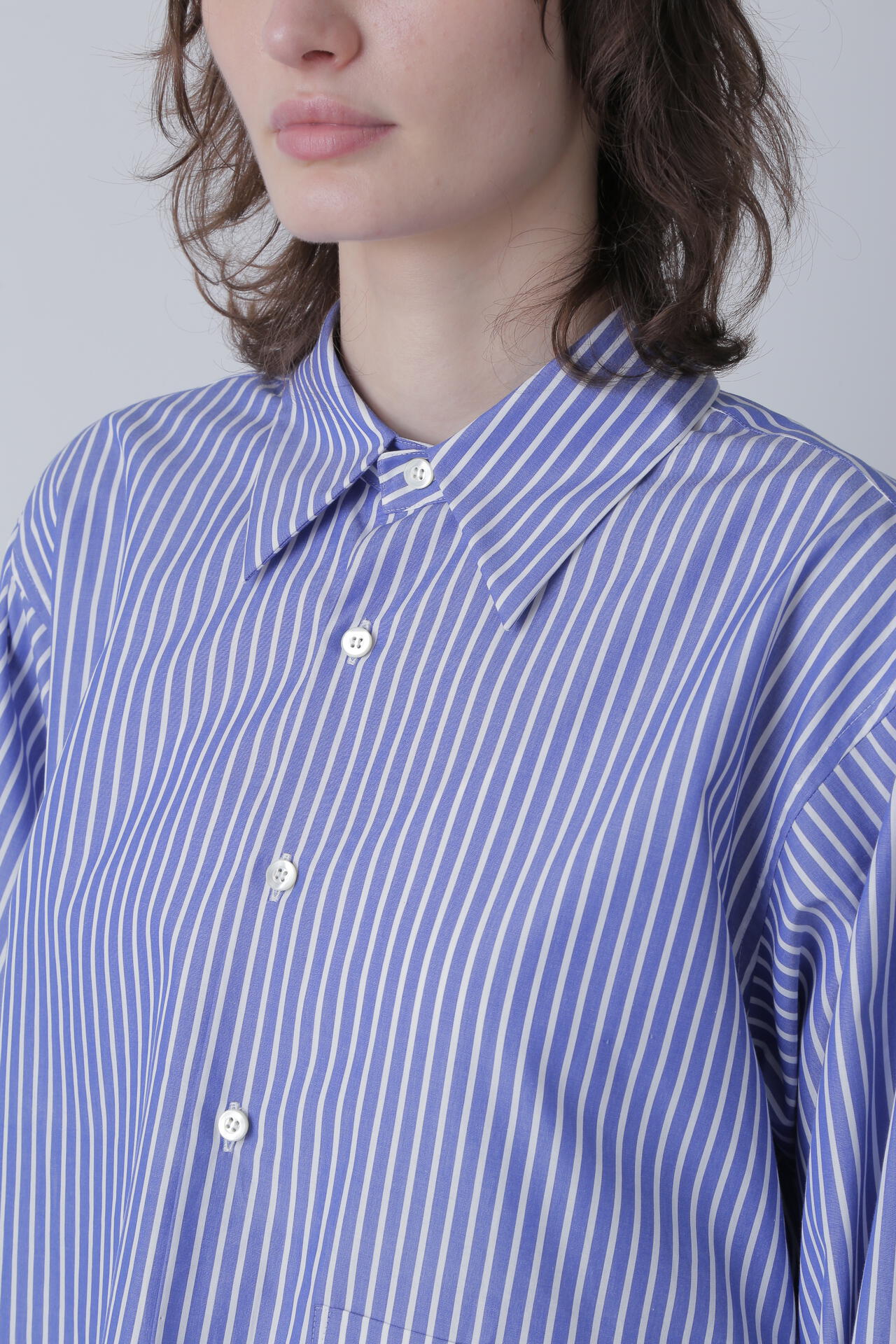 Fur Trim Combi Shirts