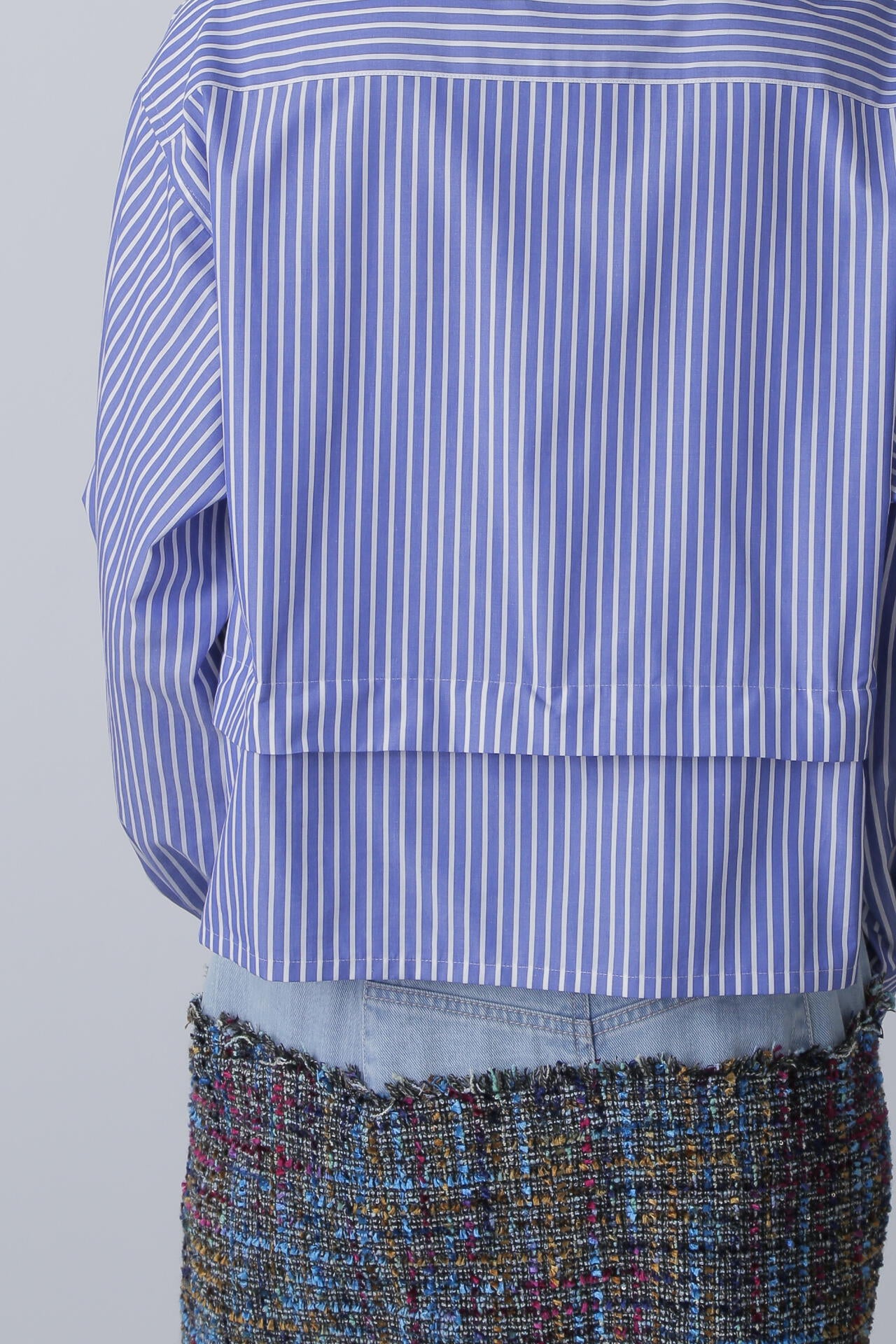 Fur Trim Combi Shirts