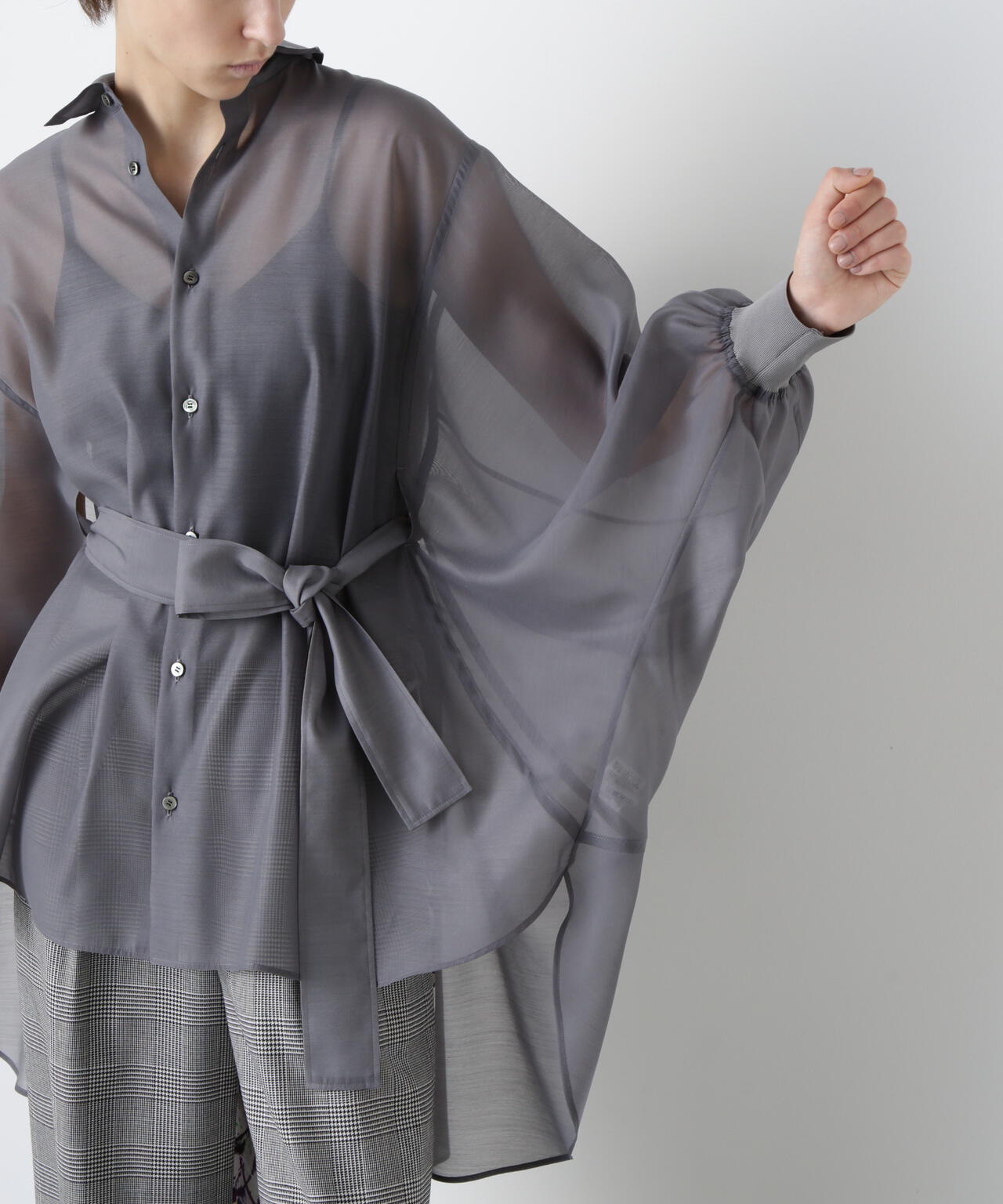 m*i様 試着のみ<natto> perfect silhouette blou perfect silhouette blouson / black（パーフェクトシルエット