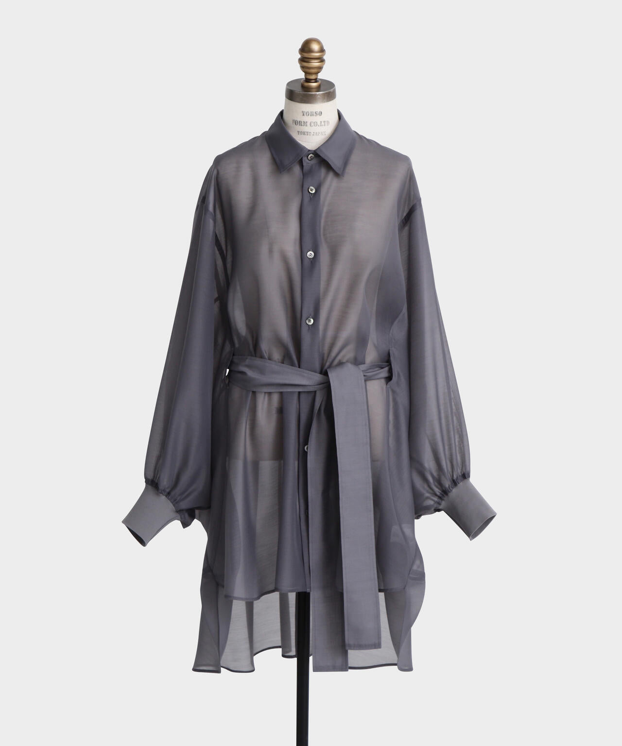 Sheer Belted Big Silhouette BL | STUMBLY（スタンブリー） ｜【公式