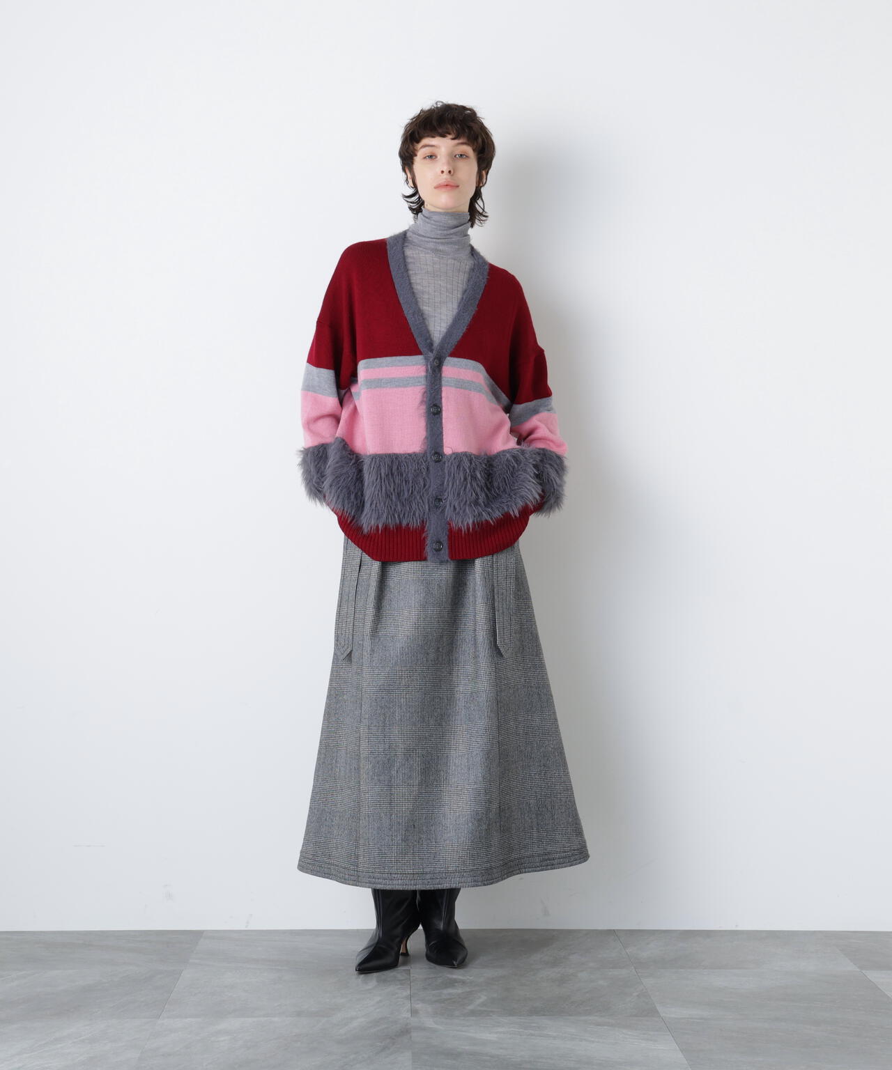 Back Peplum Gilet BL