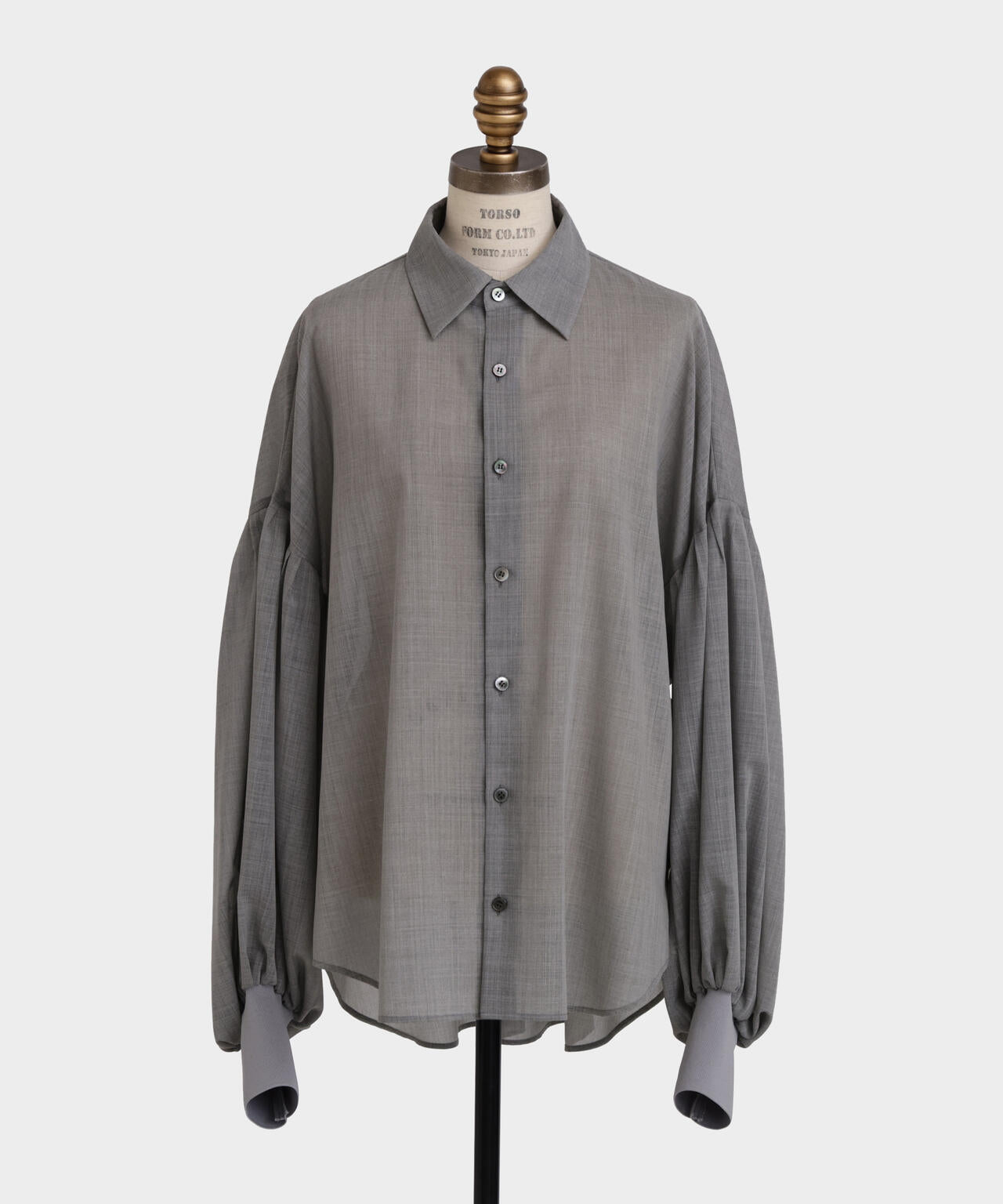 Sheer Volume Sleeve Shirt