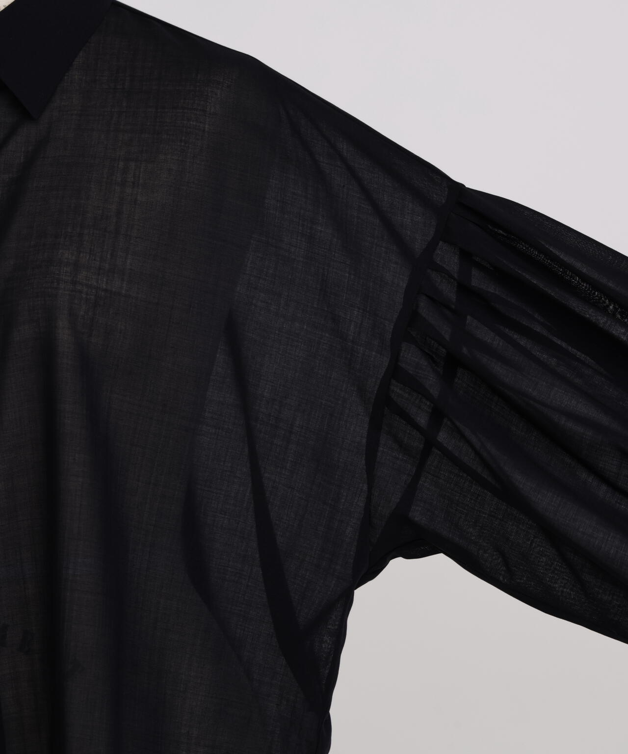 Sheer Volume Sleeve Shirt