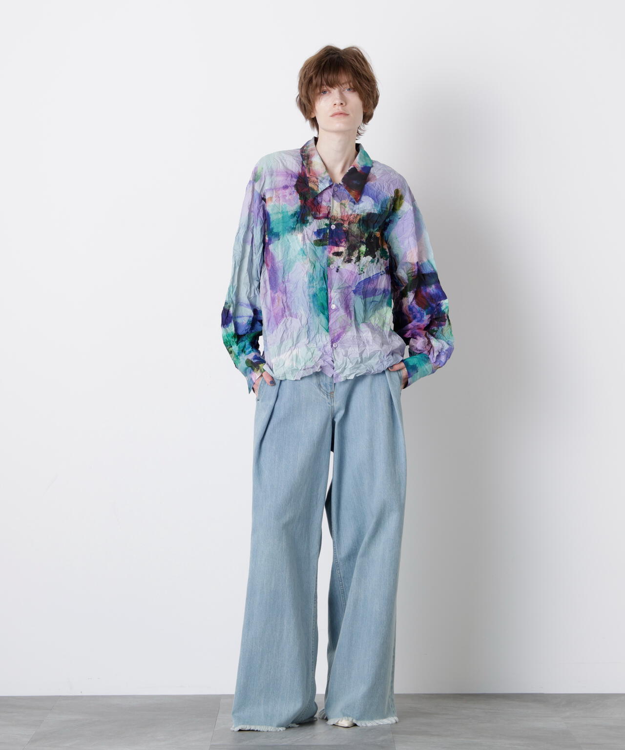 Crushed Art Print Shirts