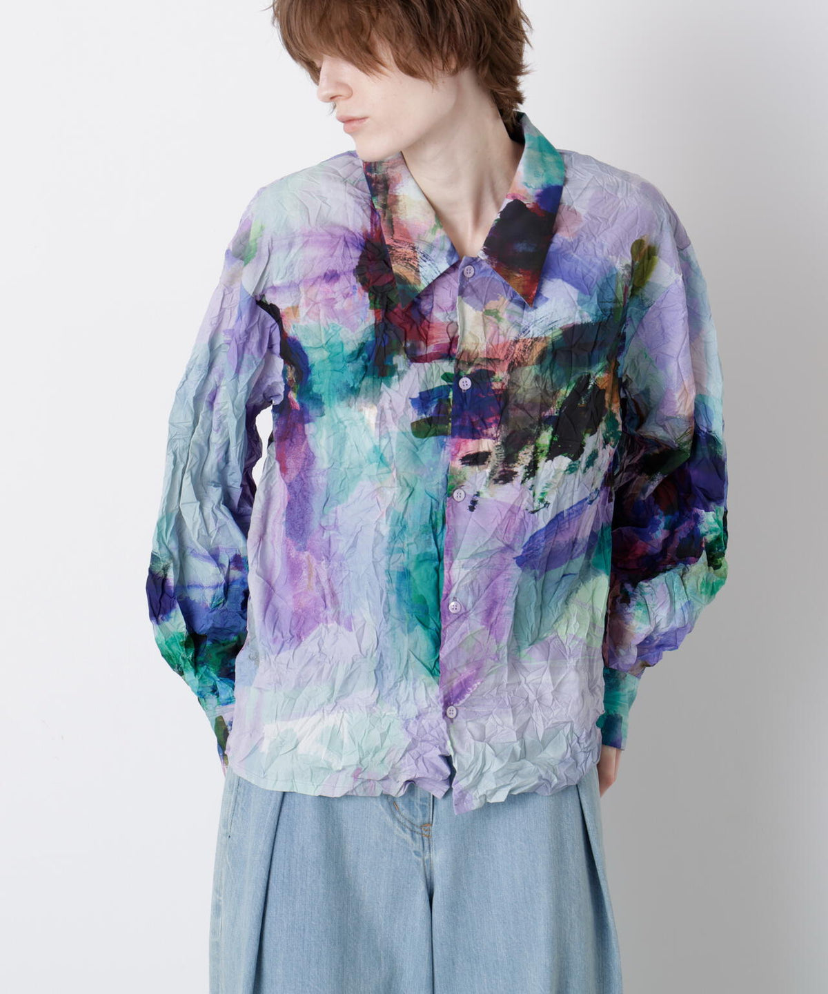 Crushed Art Print Shirts | STUMBLY（スタンブリー） ｜【公式】通販 