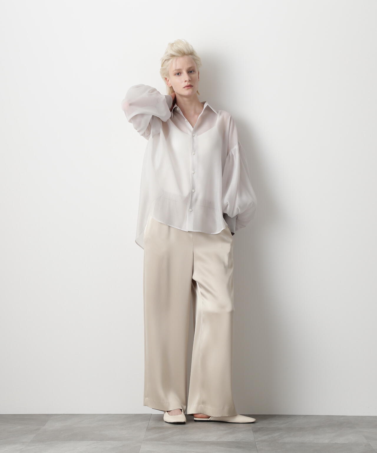 Sheer Volume Sleeve Shirt | STUMBLY（スタンブリー） ｜【公式】通販