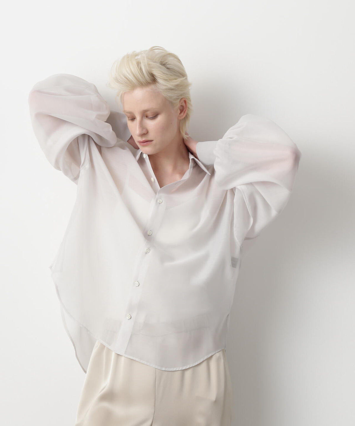 Sheer Volume Sleeve Shirt | STUMBLY（スタンブリー） ｜【公式】通販 