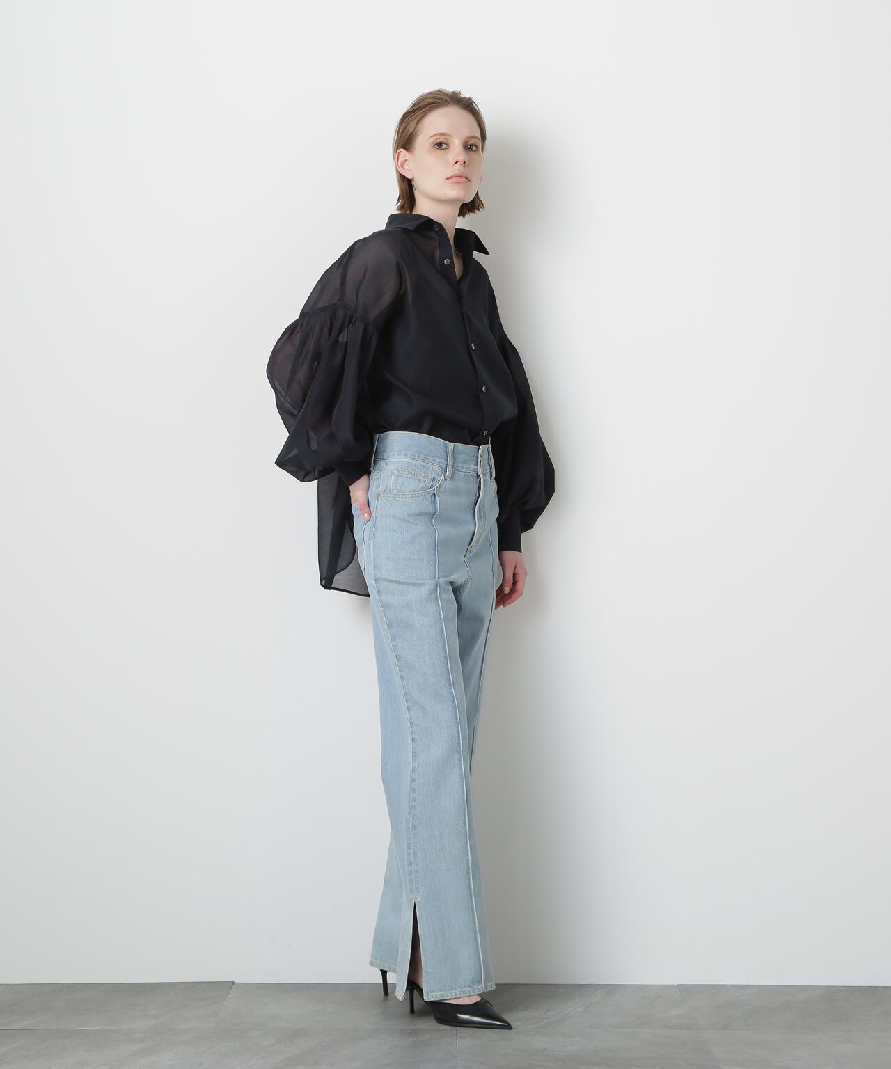 Sheer Volume Sleeve Shirt | STUMBLY（スタンブリー） ｜【公式】通販