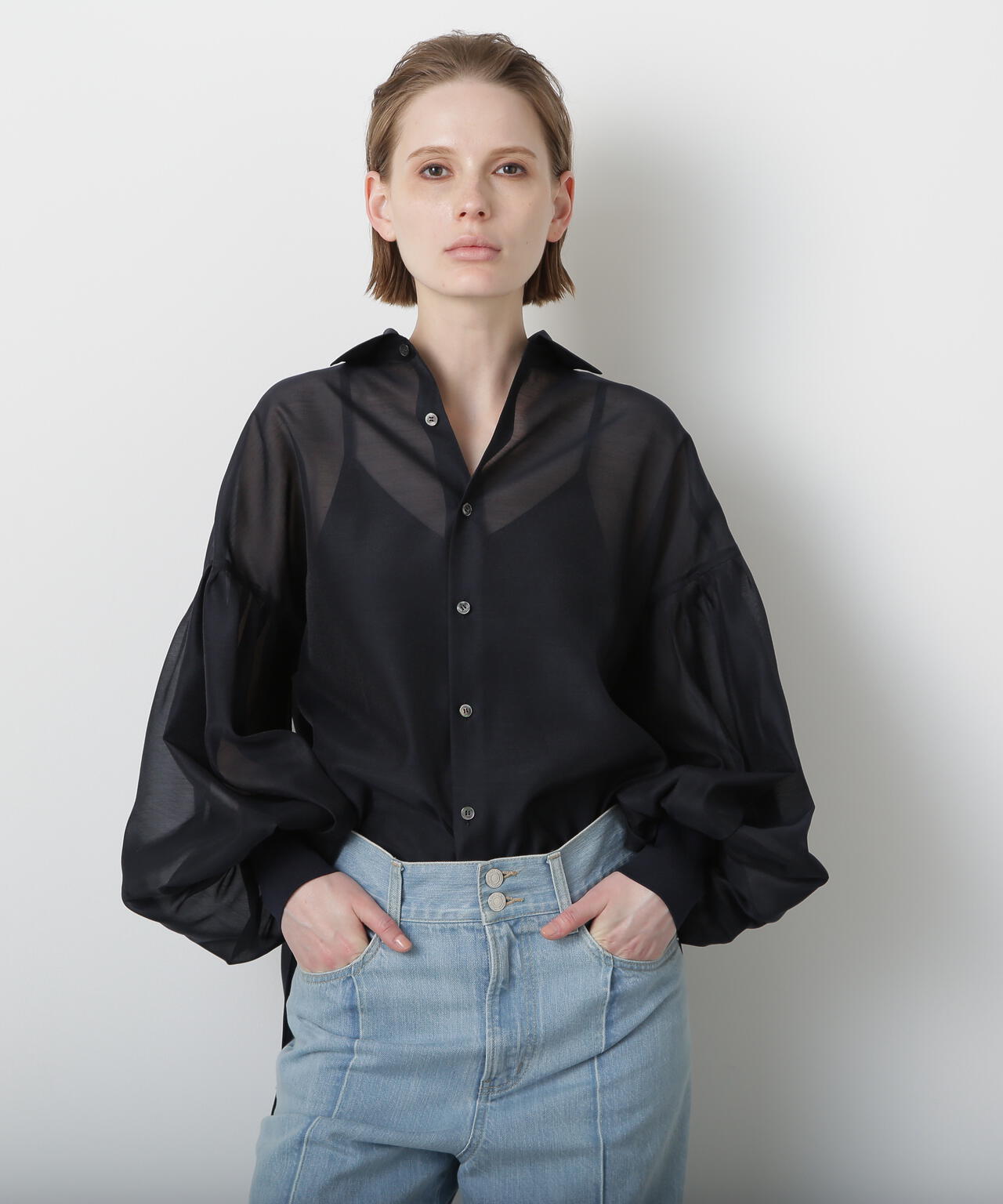 スタンブリー STUMBLY 25SS Sheer Jersey カットソー Sheer Volume Sleeve Shirt | STUMBLY（スタンブリー） ｜【公式】通販