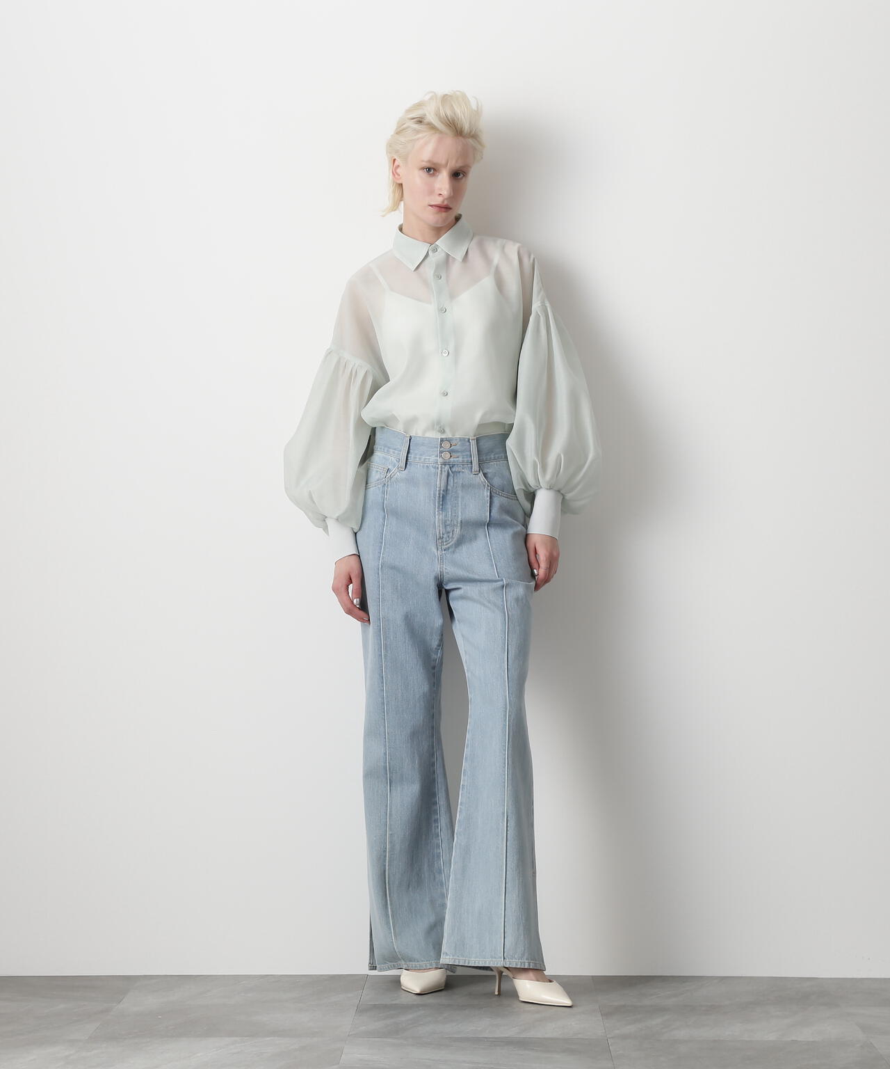 Sheer Volume Sleeve Shirt | STUMBLY（スタンブリー） ｜公式通販 美 