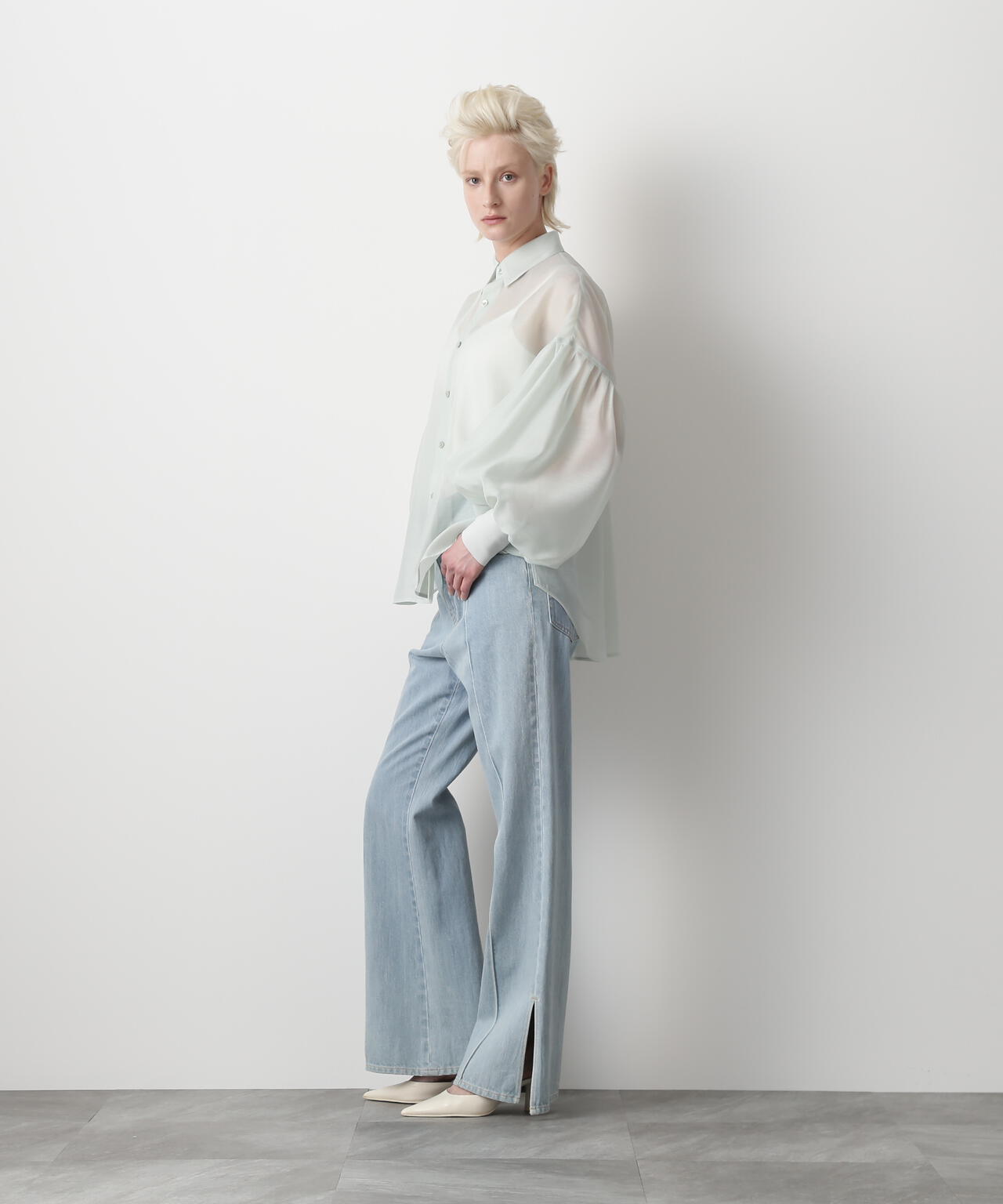 Sheer Volume Sleeve Shirt | STUMBLY（スタンブリー） ｜【公式】通販