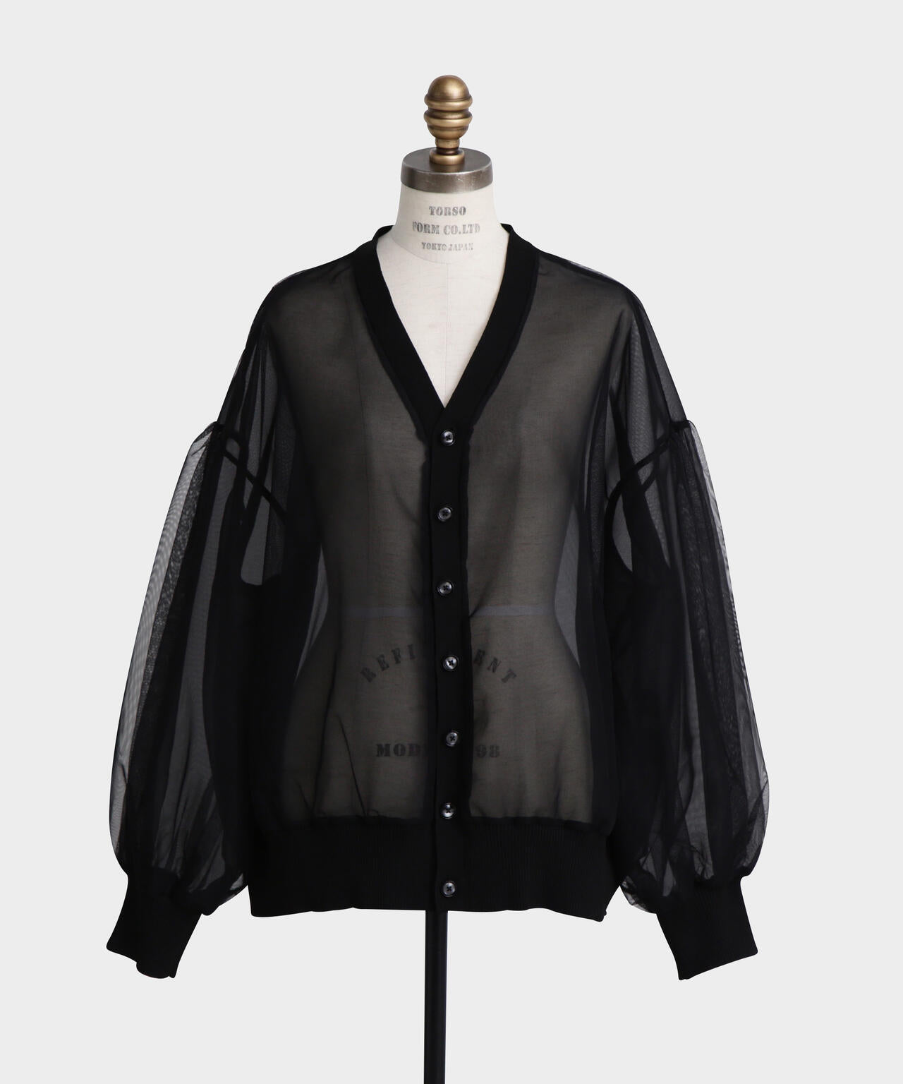 Tulle Organdy Cardigan Blouse | STUMBLY（スタンブリー） ｜【公式
