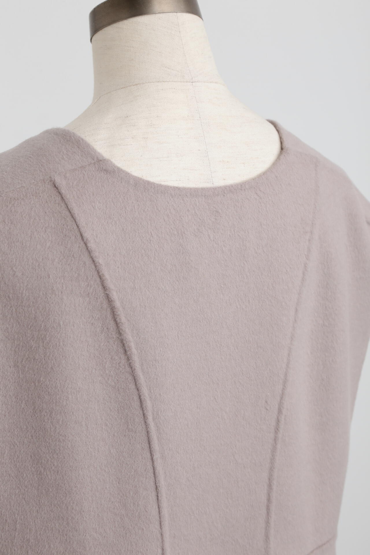 Back Peplum Gilet BL