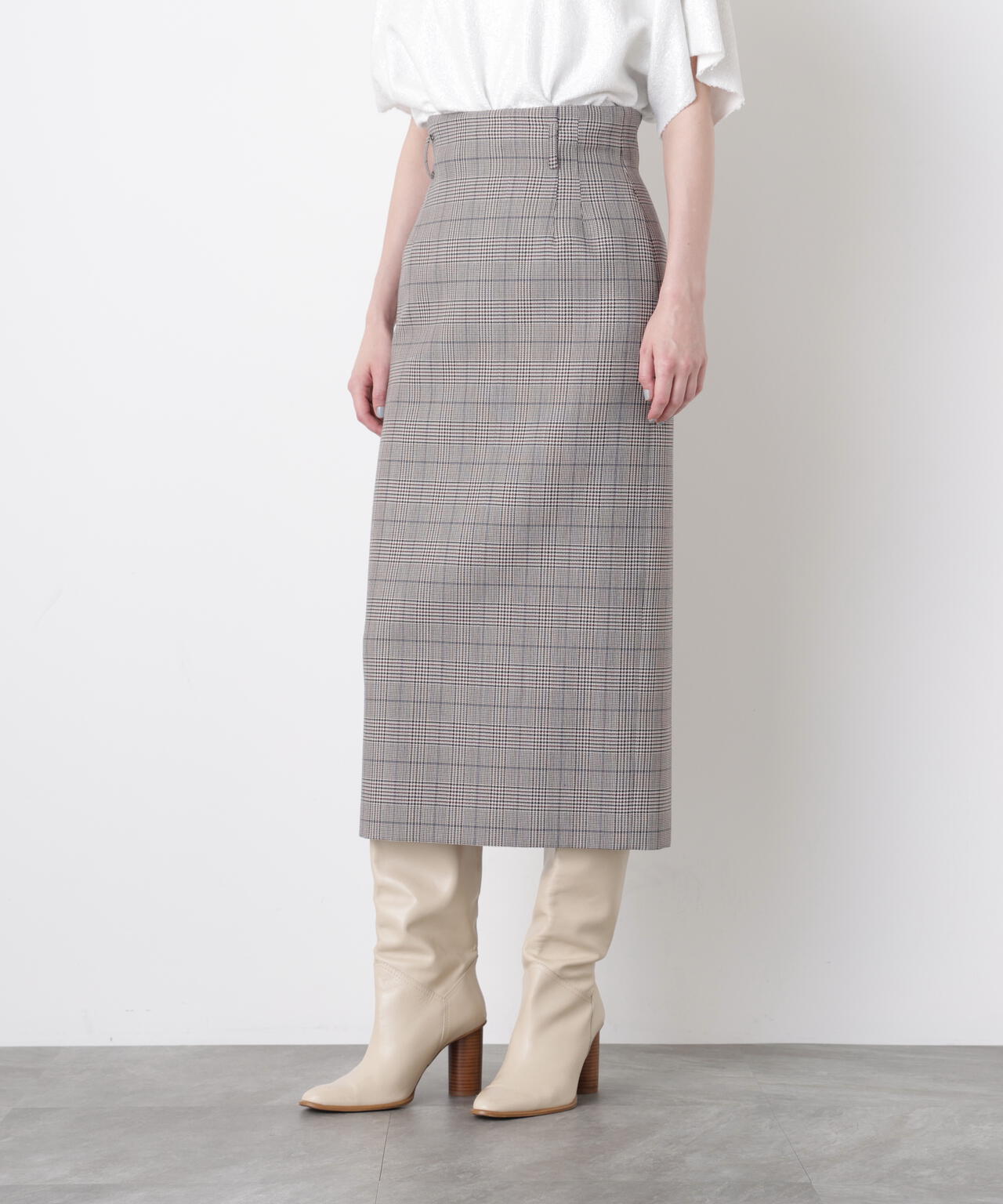 Yarn Dyed I-Line Skirt