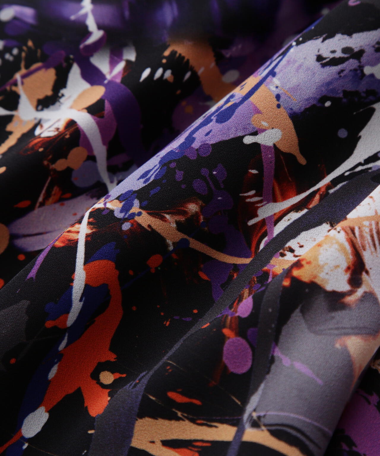 Mix Fabric Combination Skirt