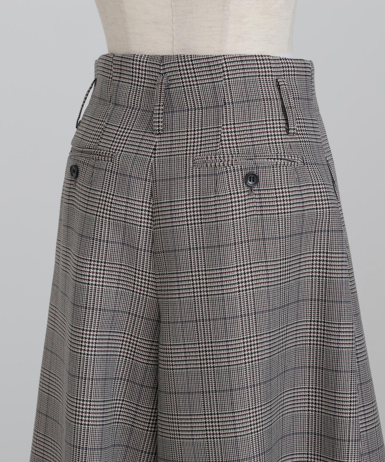 【GISELe 12月号掲載商品】Yarn Dyed Highwaist Pants