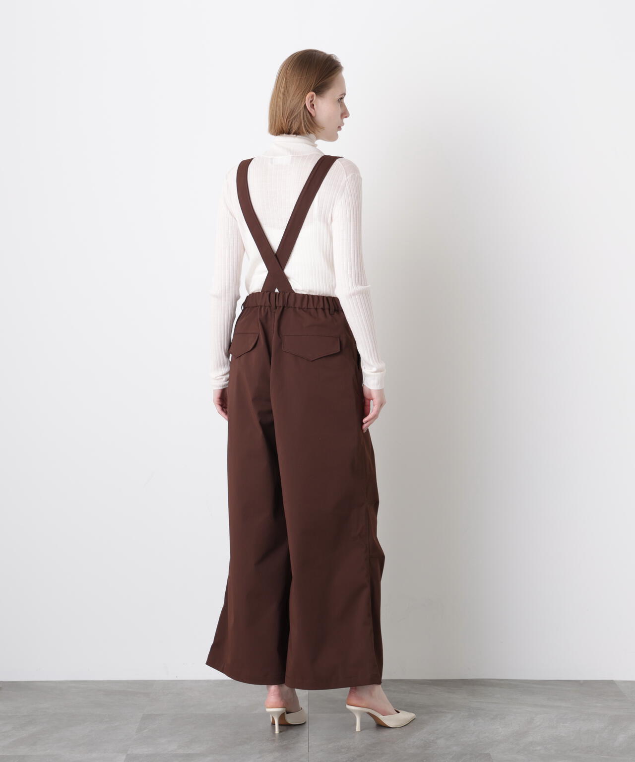 Suspender Wide Pants