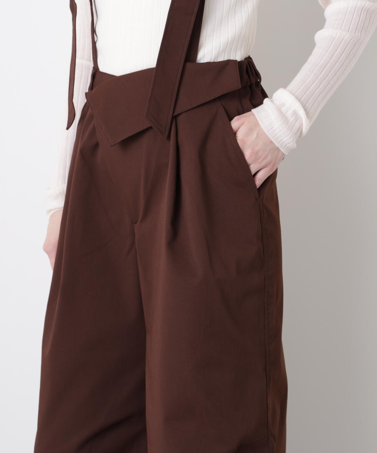 Suspender Wide Pants