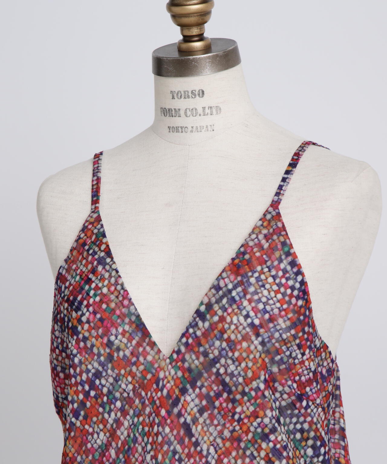 Printed Maxi Camisole Dress