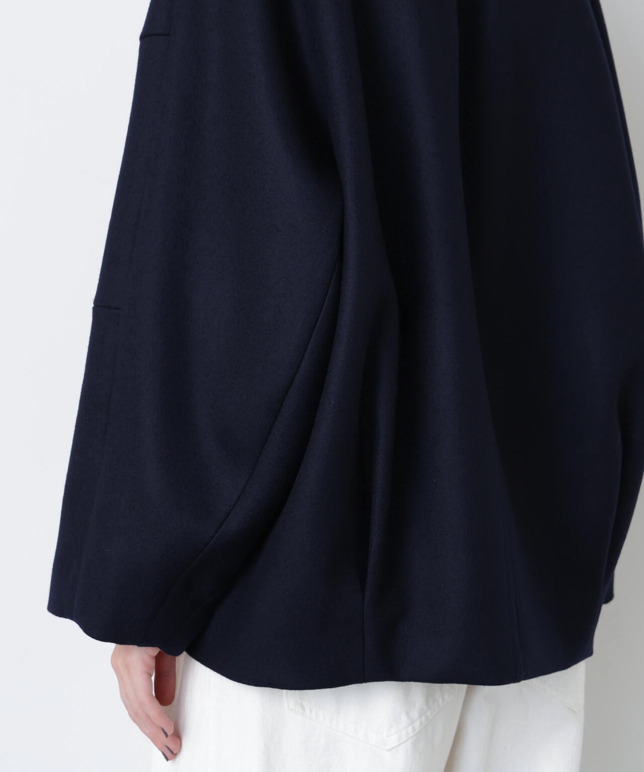 Big Silhouette Pea Jacket