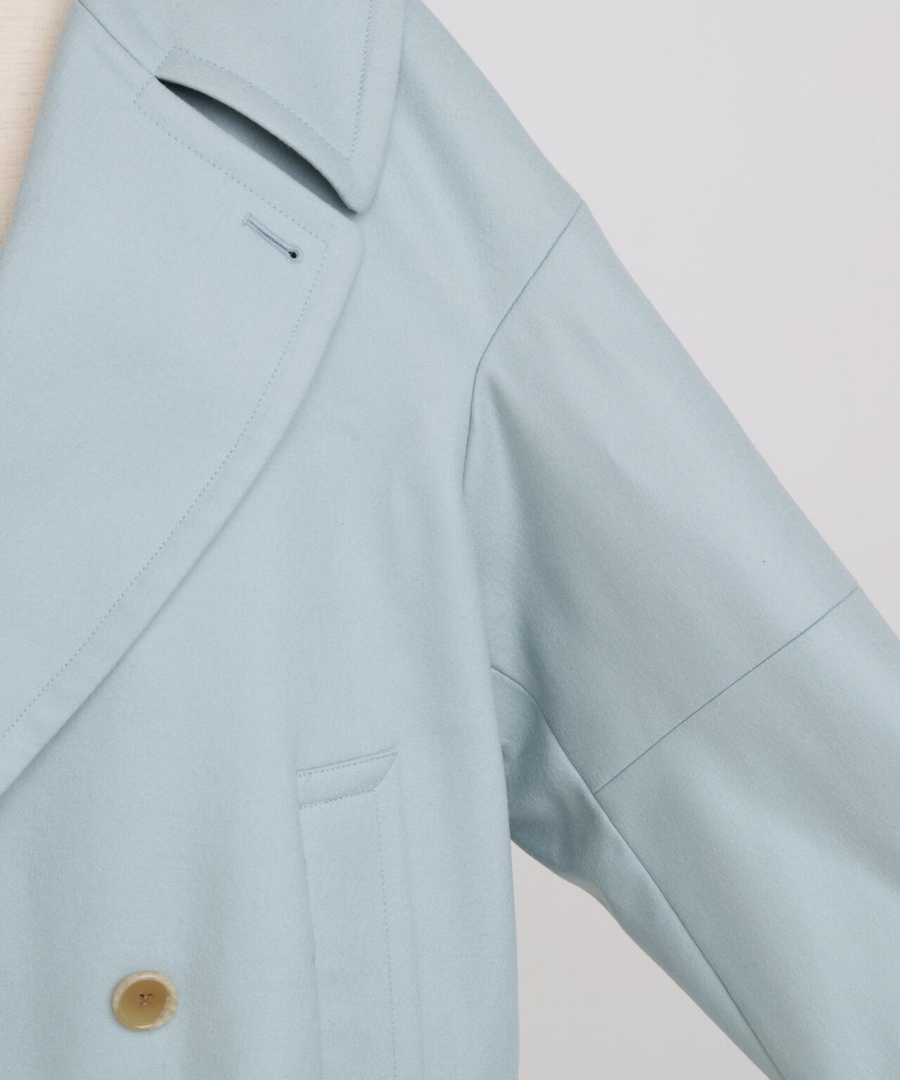 Big Silhouette Pea Jacket