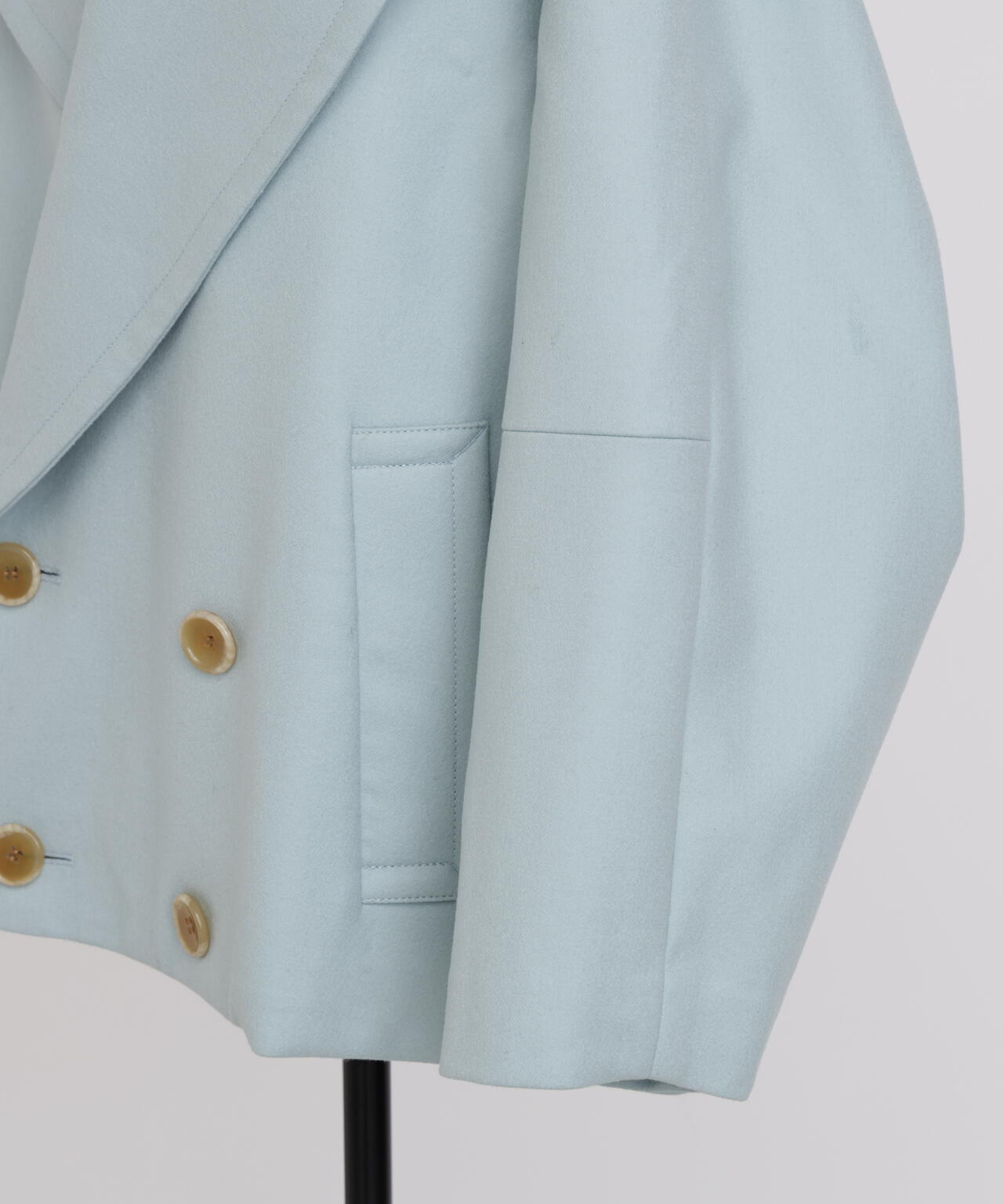 Big Silhouette Pea Jacket