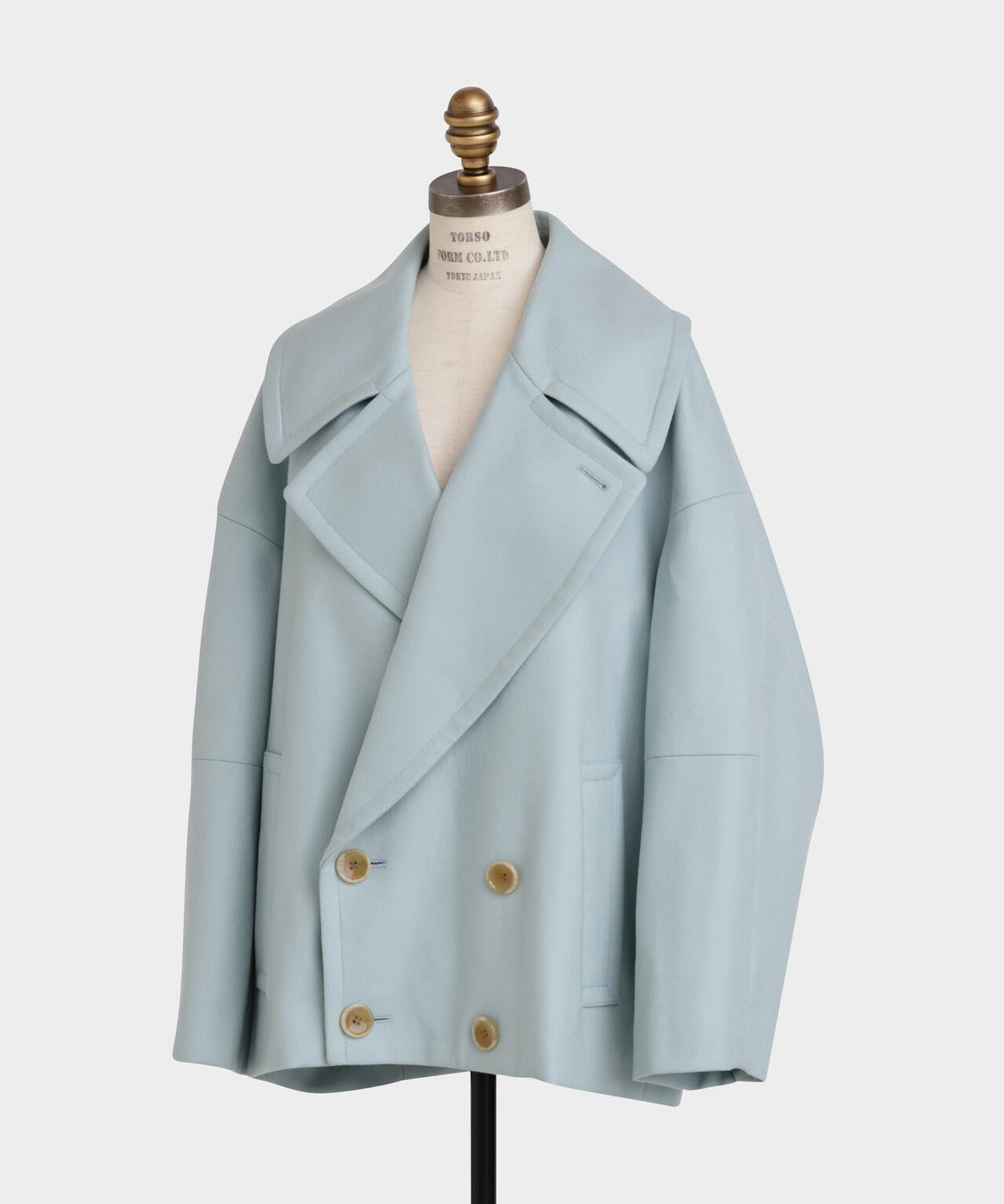 Big Silhouette Pea Jacket