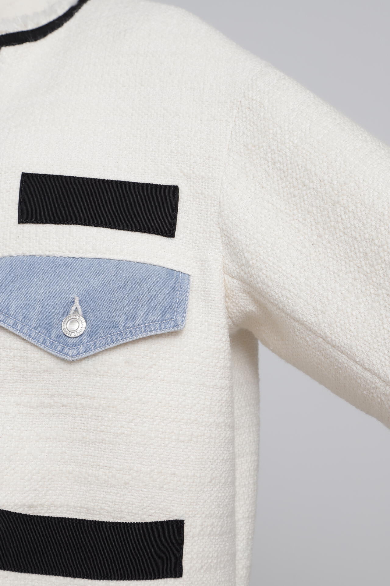 Tweed/Denim Combi JK