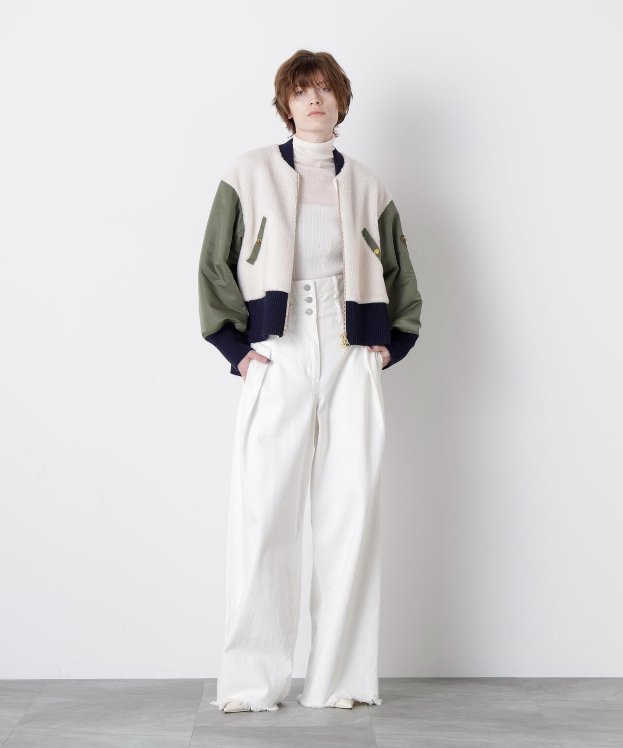 Boa / Quilted MA-1 Combination