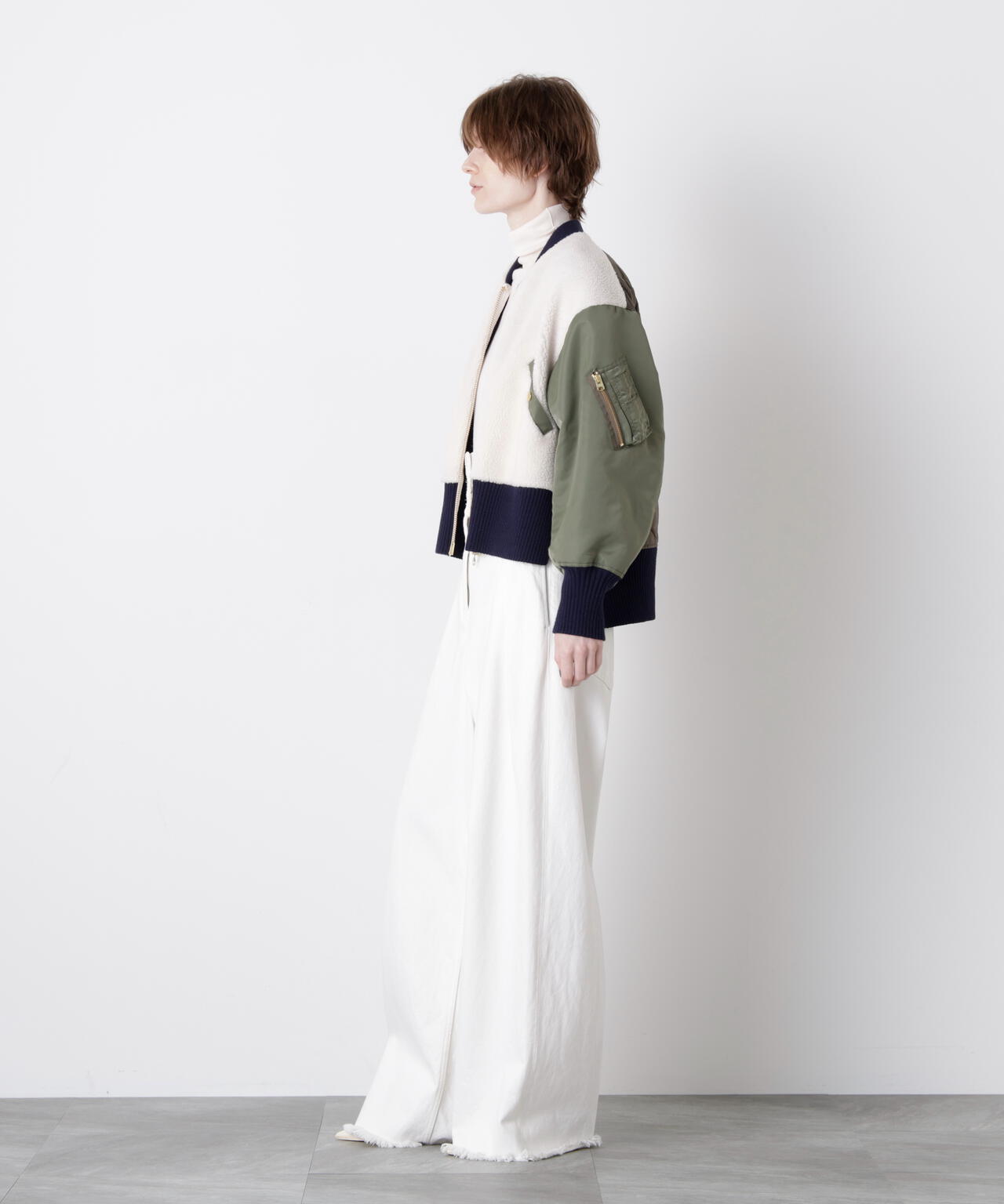 Boa / Quilted MA-1 Combination