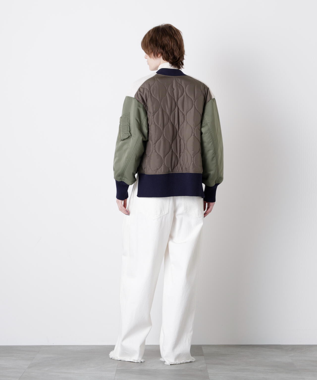 Boa / Quilted MA-1 Combination