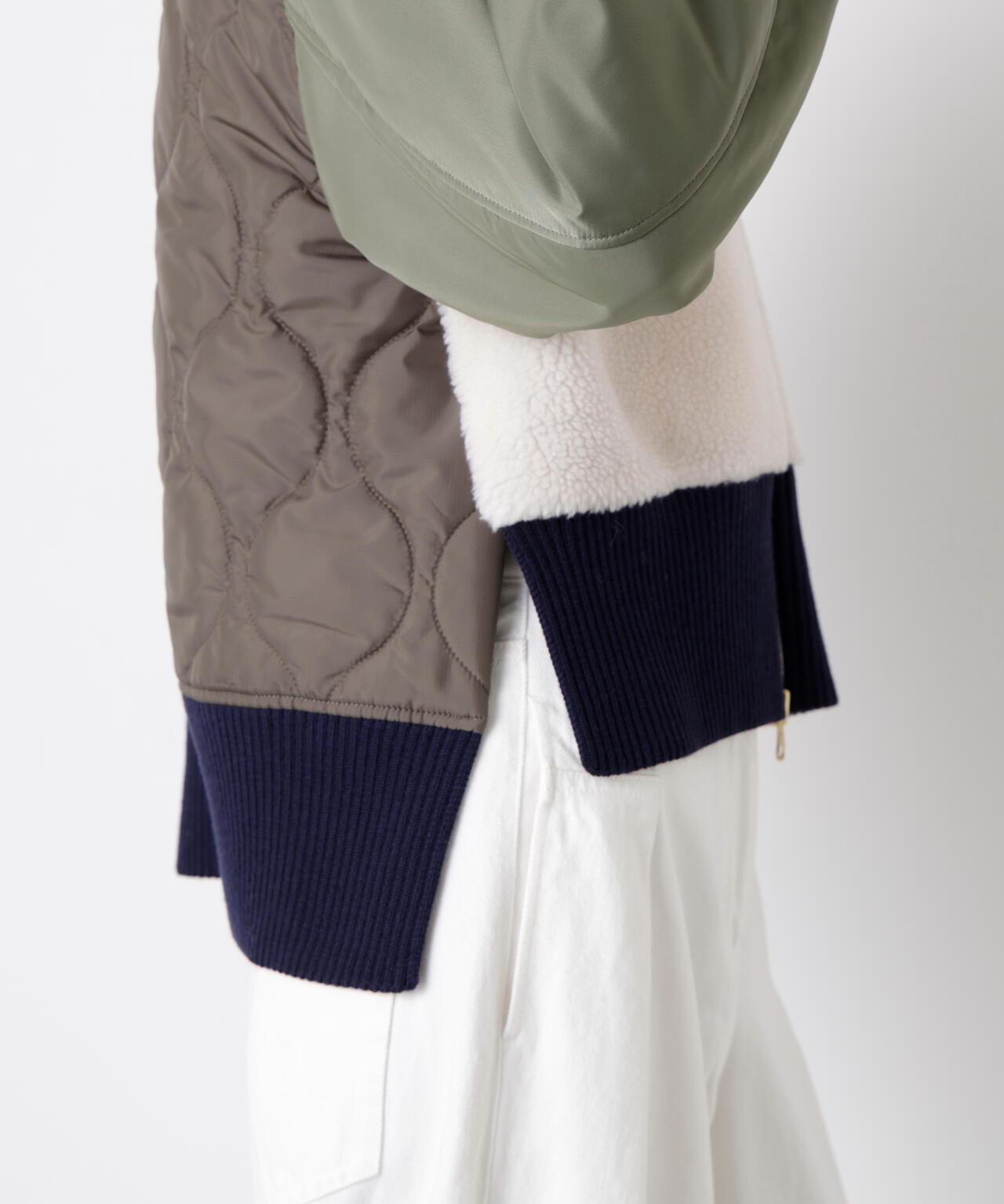 Boa / Quilted MA-1 Combination