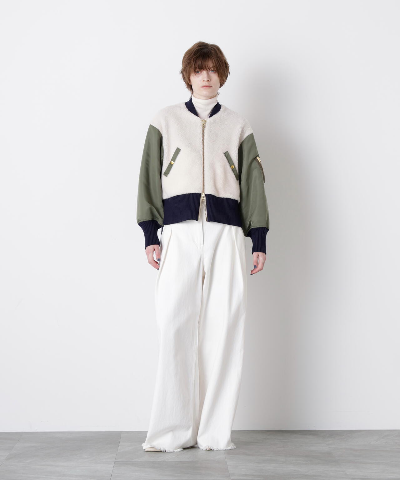 Boa / Quilted MA-1 Combination