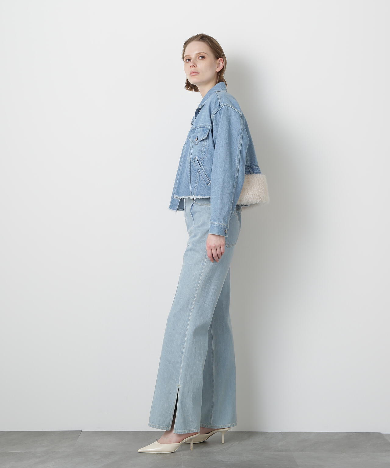 ジャケット・アウター felim BF CRUSHED DENIM JK Fur Trim Combination Denim JK | STUMBLY（スタンブリー） ｜【公式