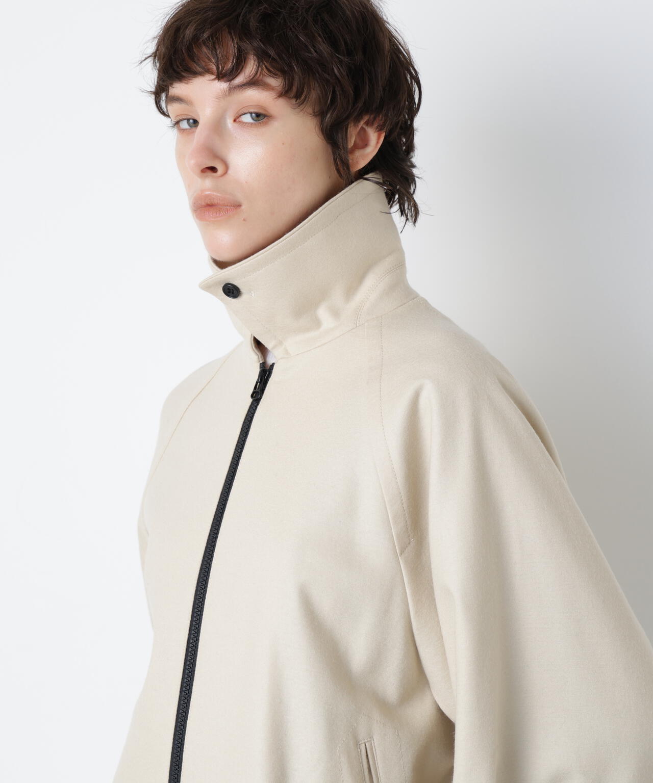 Bicolor Zip Swing Top