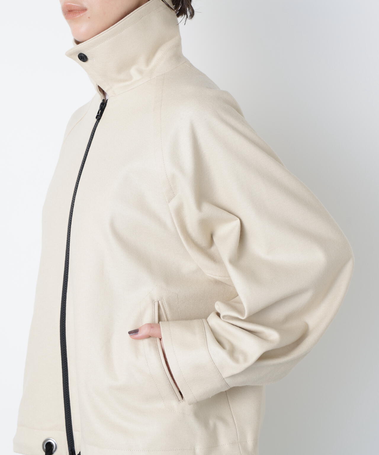 Bicolor Zip Swing Top