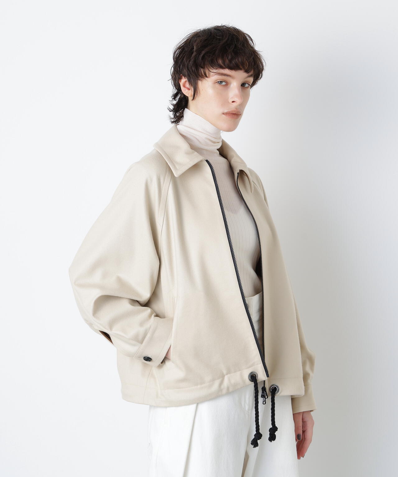 ジャケット・アウター SFC SWING TOP / MELANGE BEIGE XL S.F.C SFCFW21J05 / SFC SWING TOP / MELANGE BEIGE | FLATBUSH