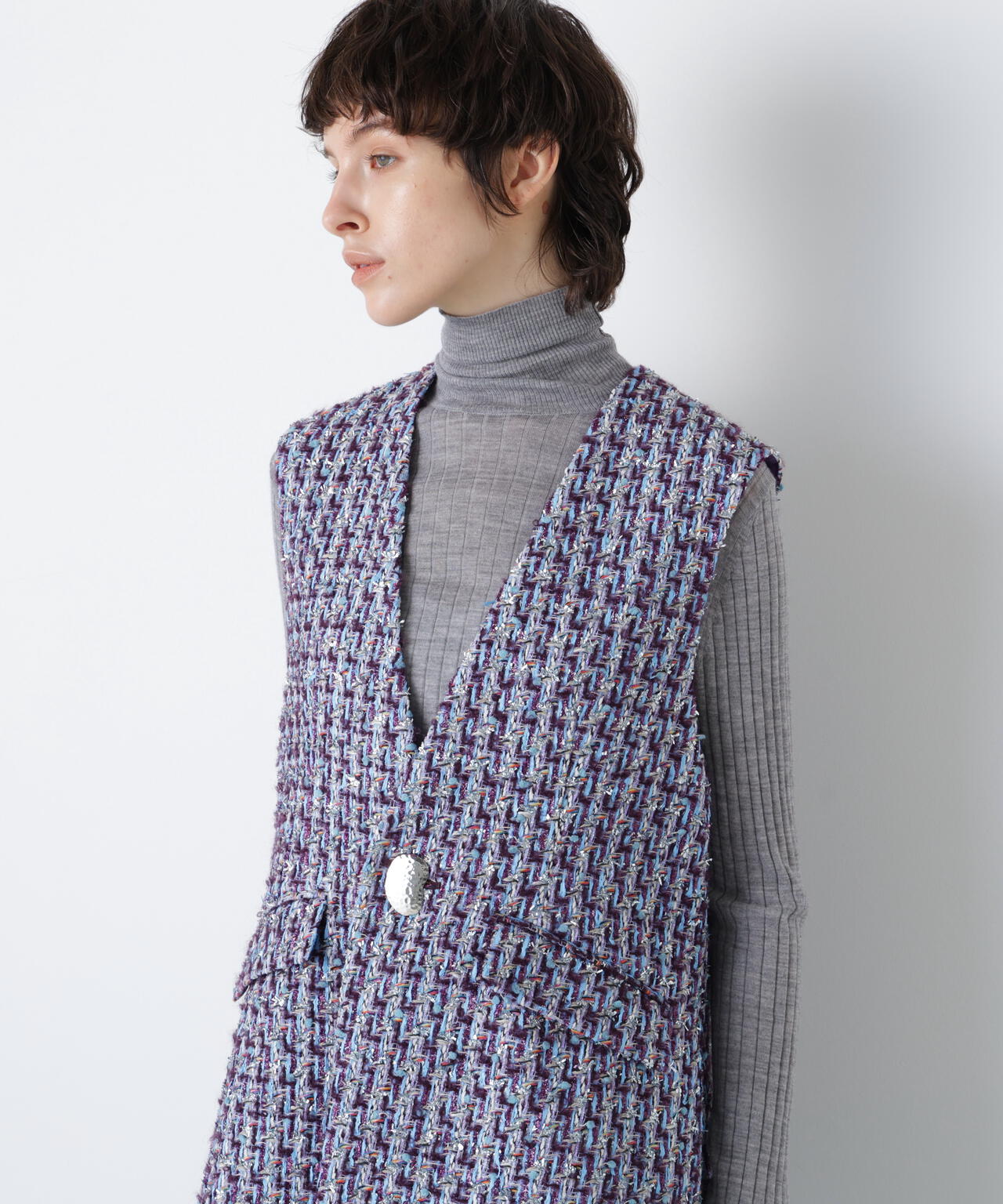 Linton No Collar Gilet